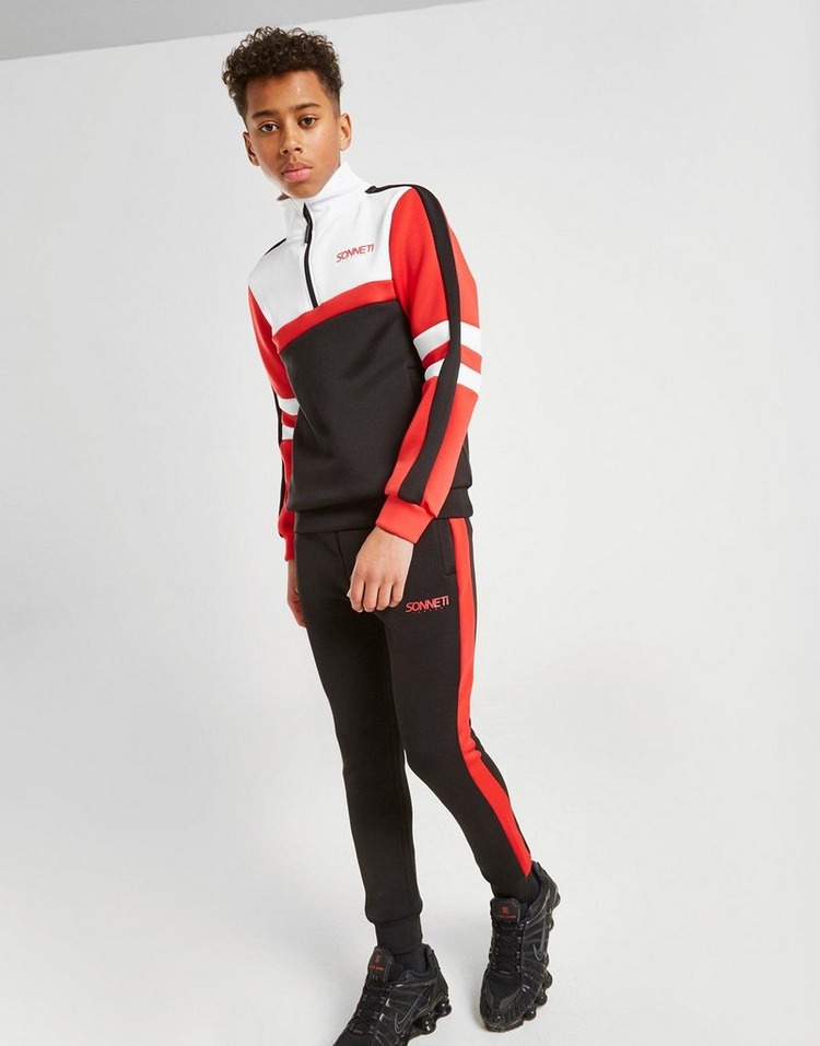 Buy Black Sonneti Novice Tracksuit Junior | JD Sports | JD Sports Ireland