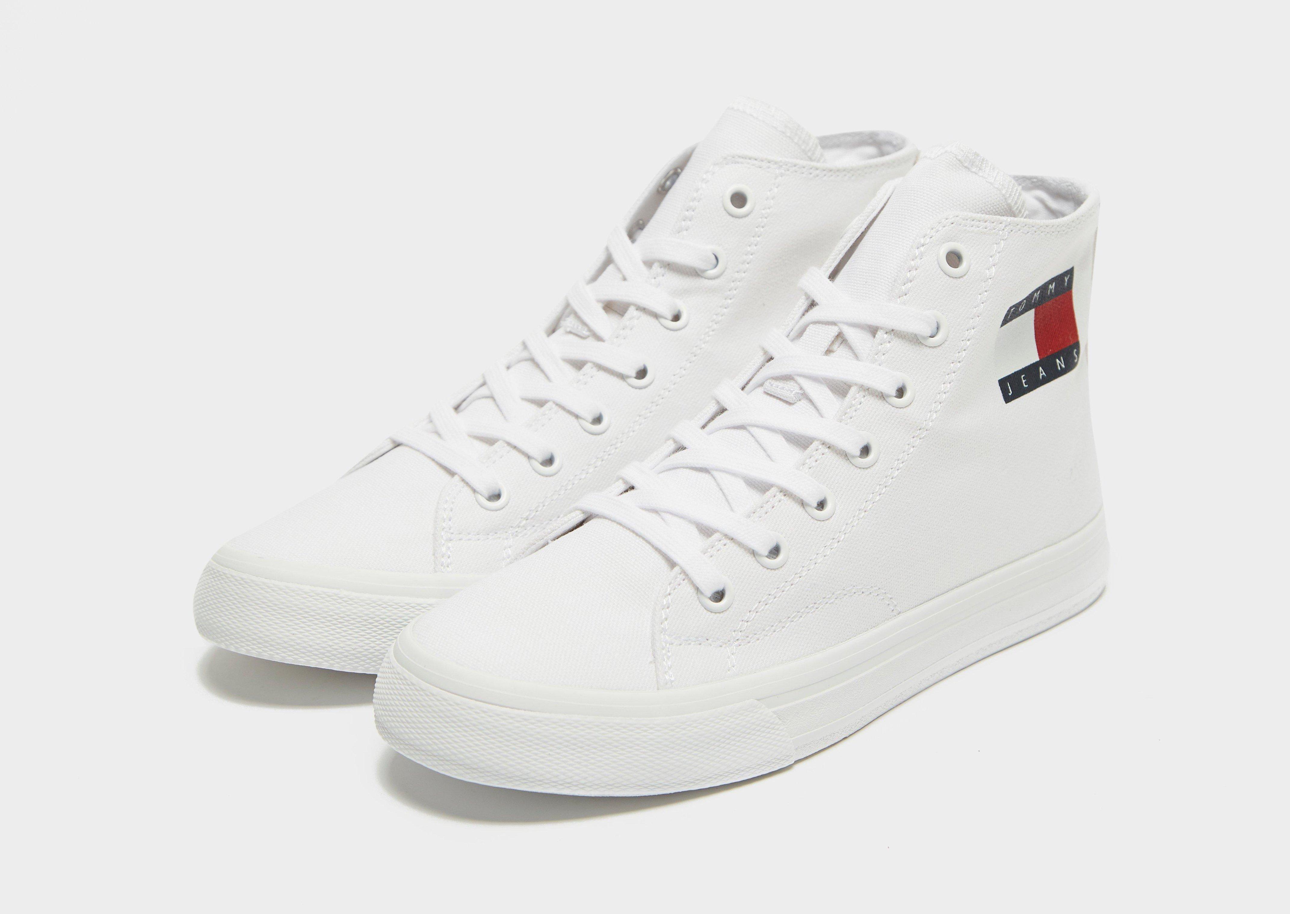 tommy jeans high top sneaker