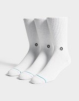 Stance 3 Pack Icon Socks