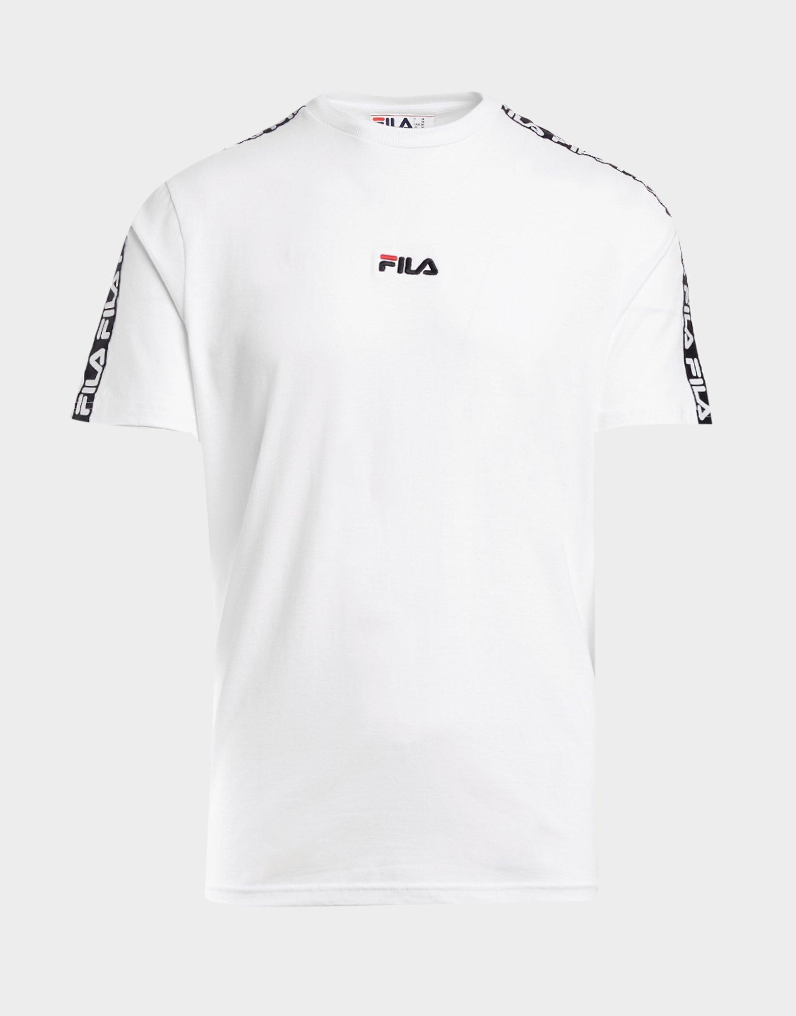 fila men's t shirt white