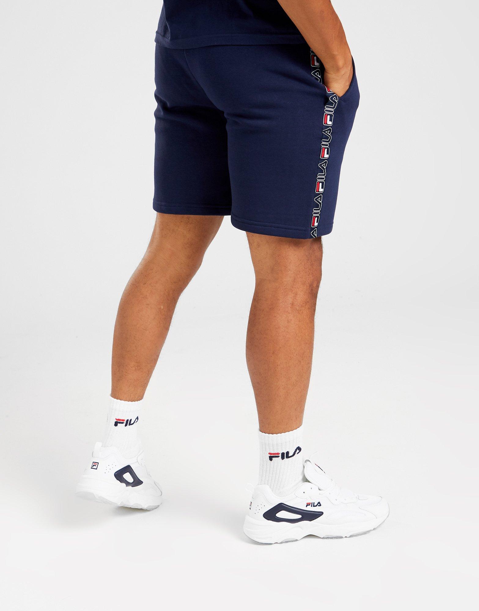 blue fila shorts