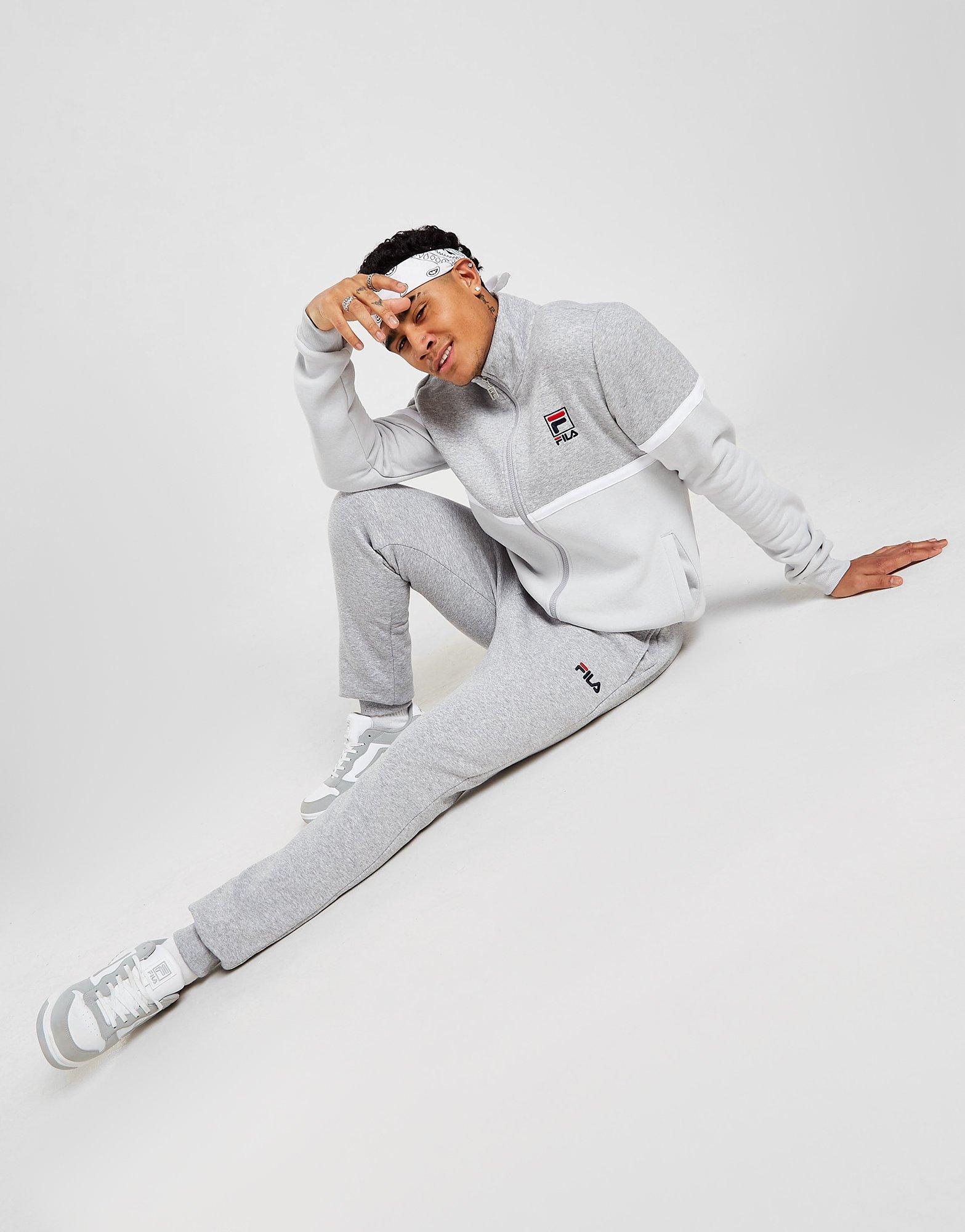 grey fila tracksuit