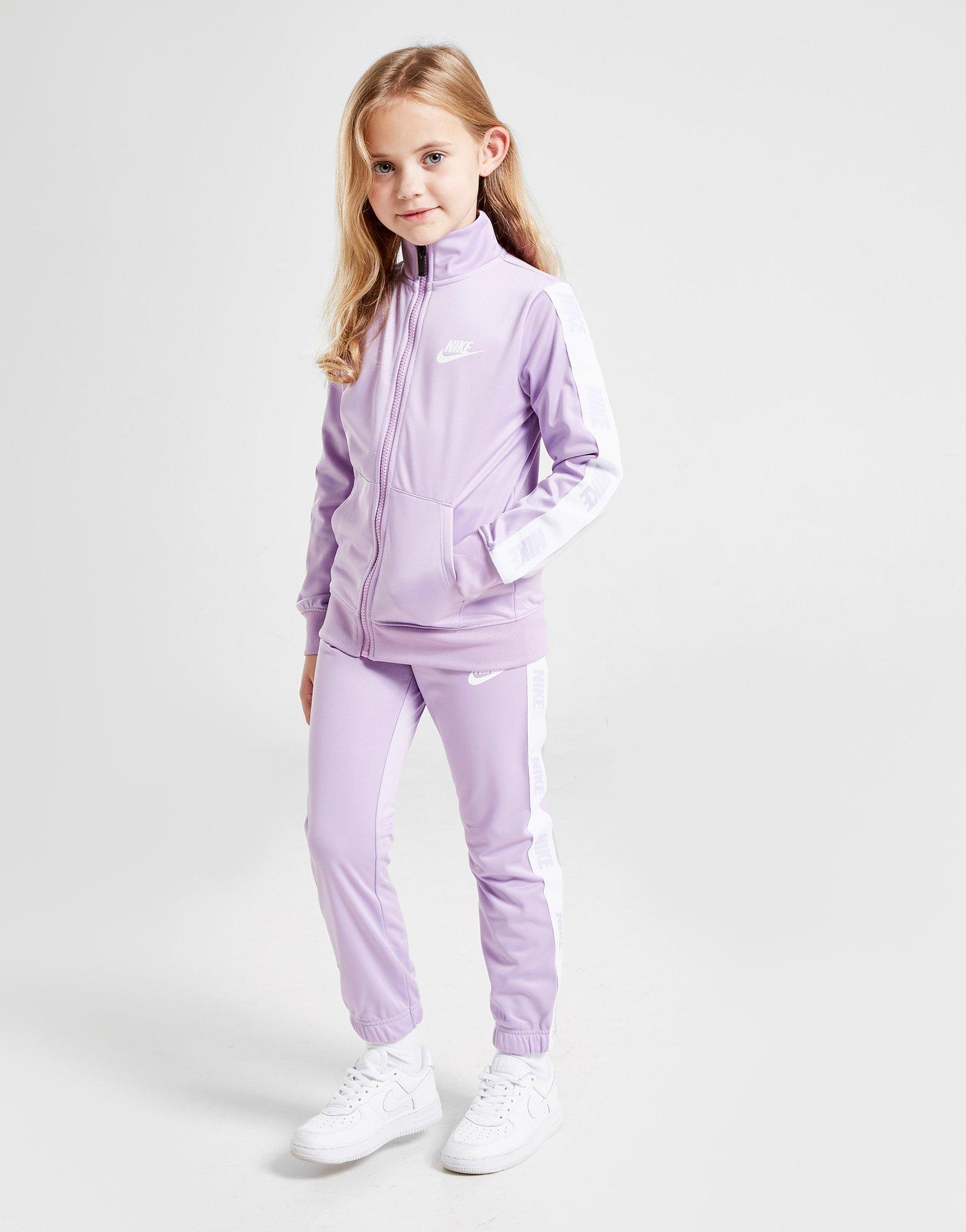 nike tracksuit purple