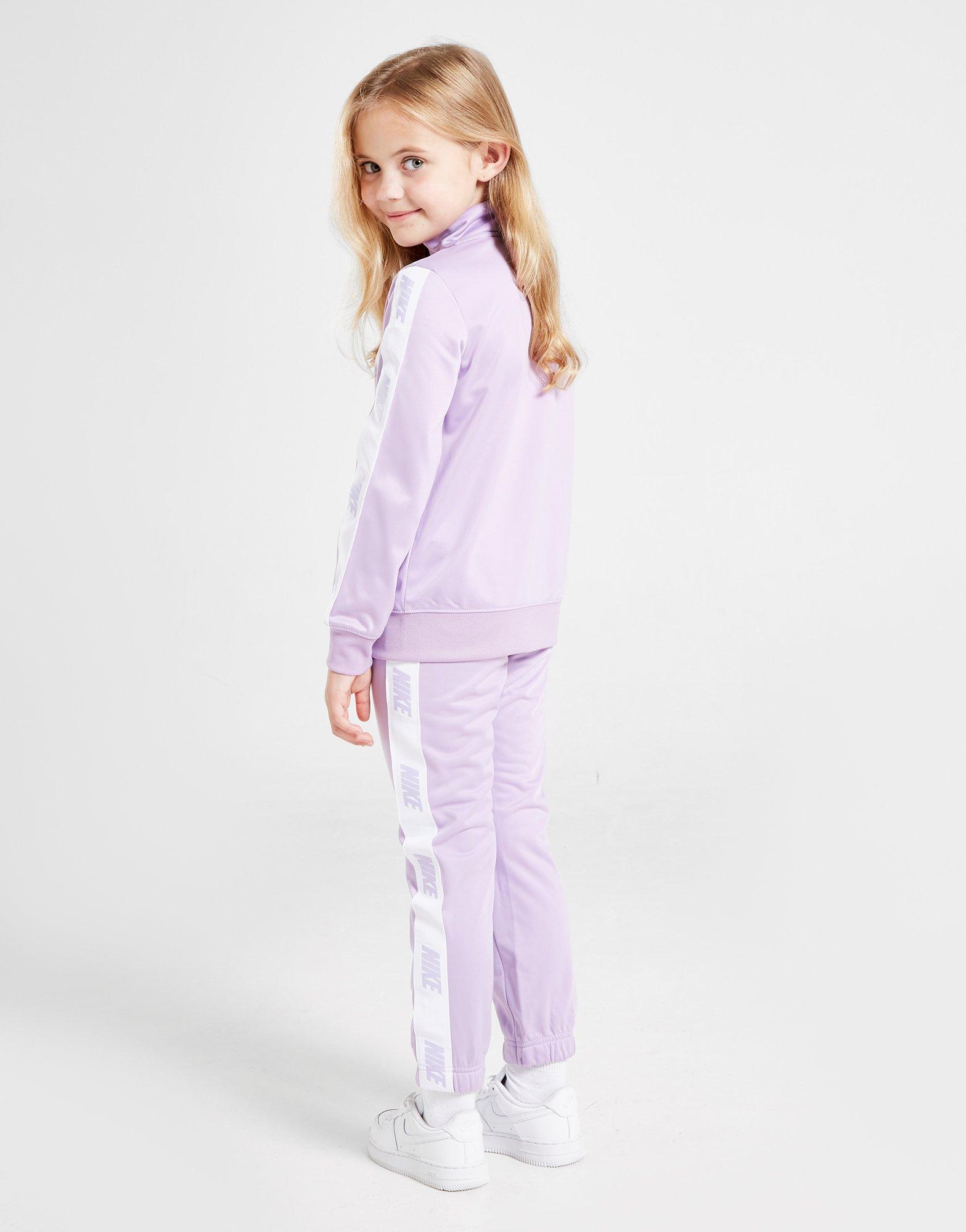 nike tricot girls tracksuit