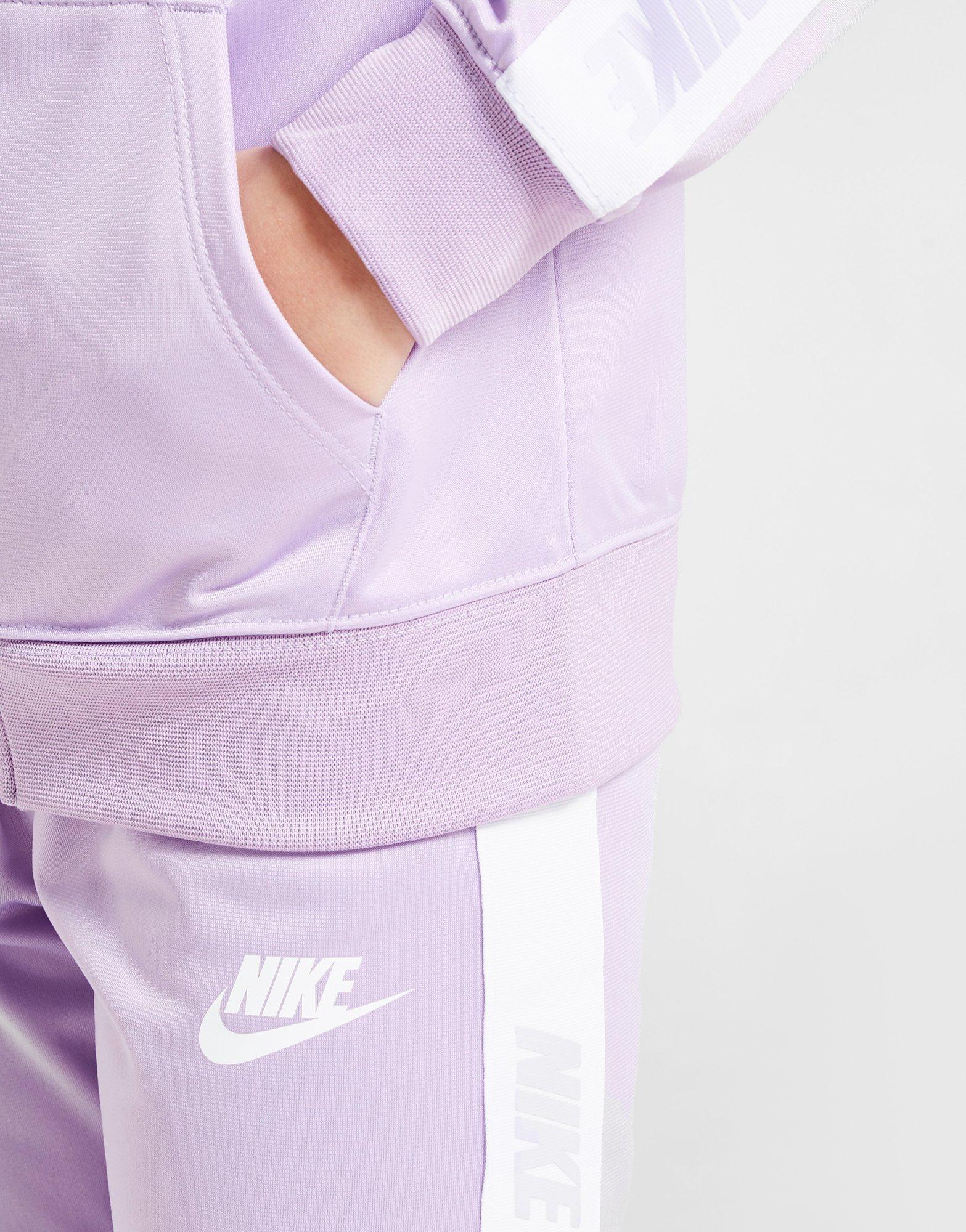 green and purple nike tracksuit