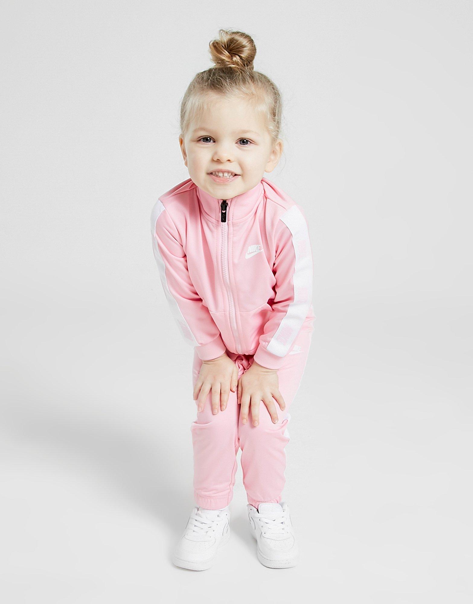 pink nike tracksuit