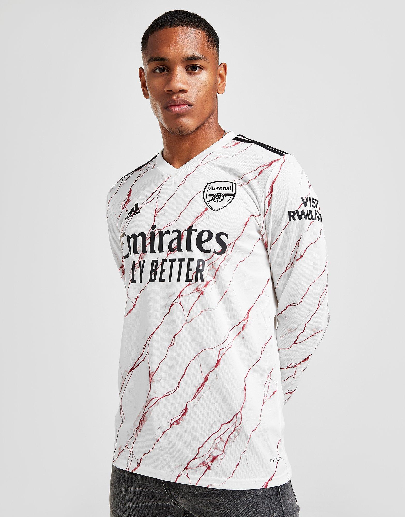 arsenal long sleeve away jersey