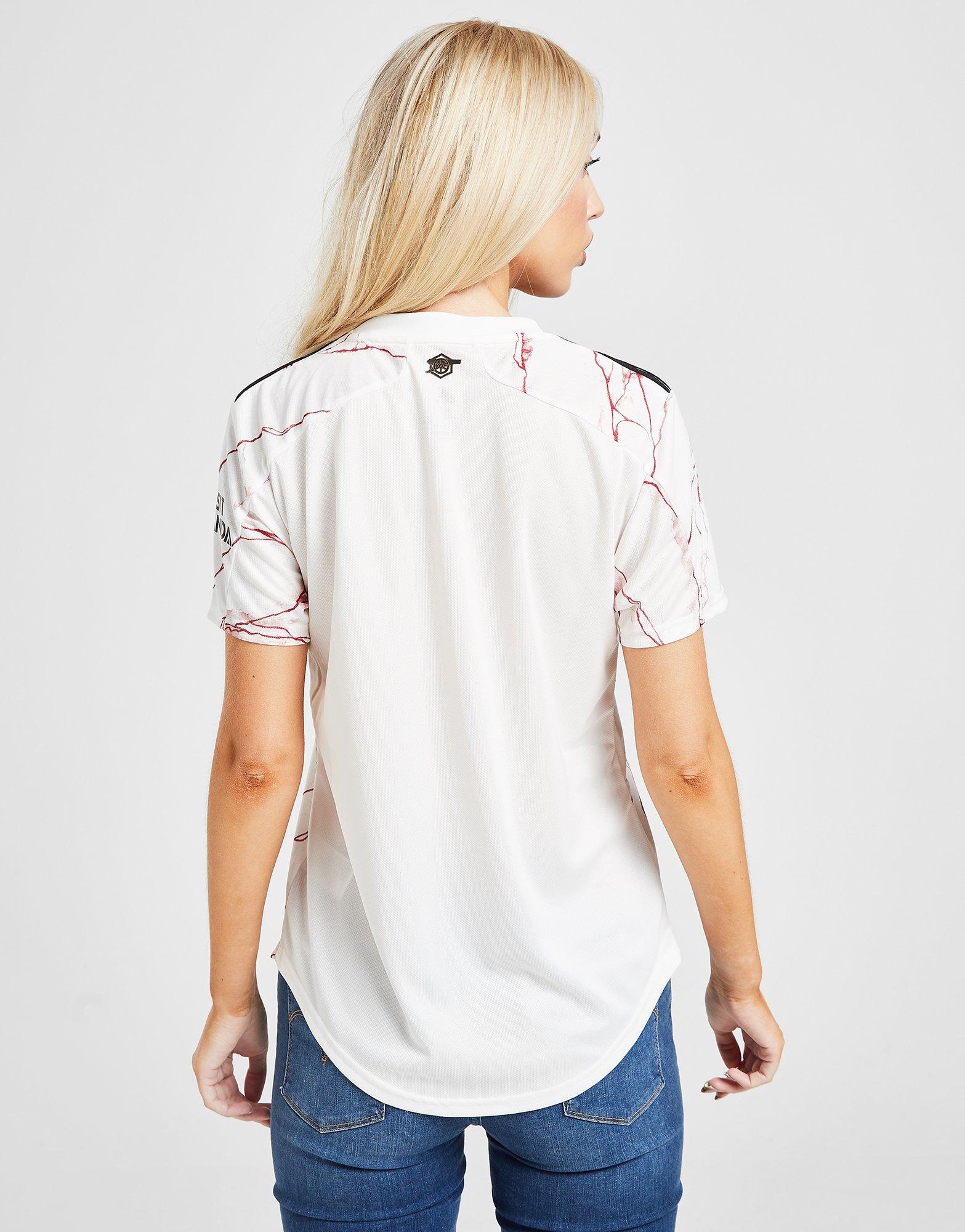 womens arsenal away shirt