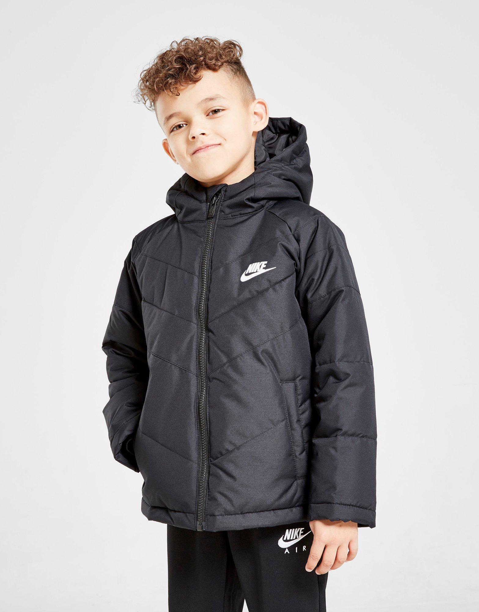 giacca nike bambino nero