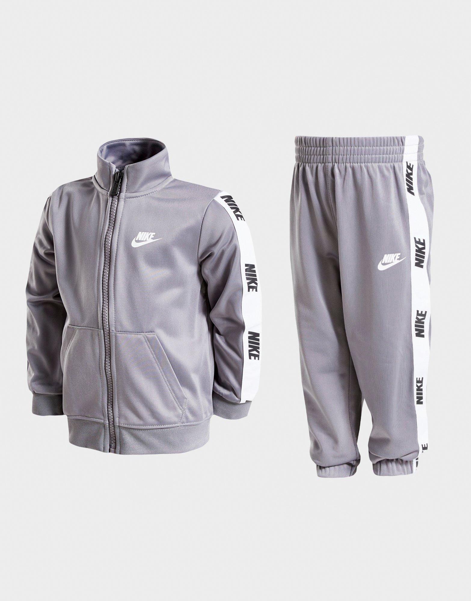 infant grey nike tracksuit