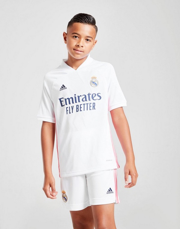 Adidas Real Madrid 2020 21 Home Shorts Junior