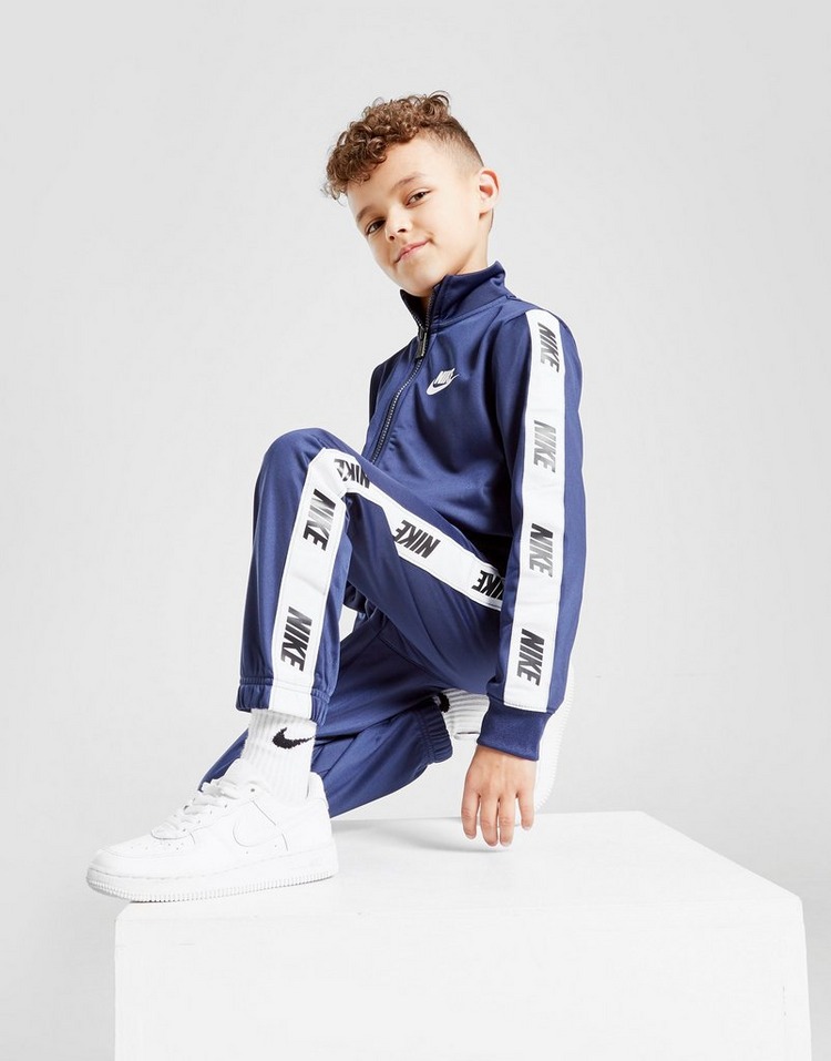 Nike Tape Full Zip Tracksuit Children