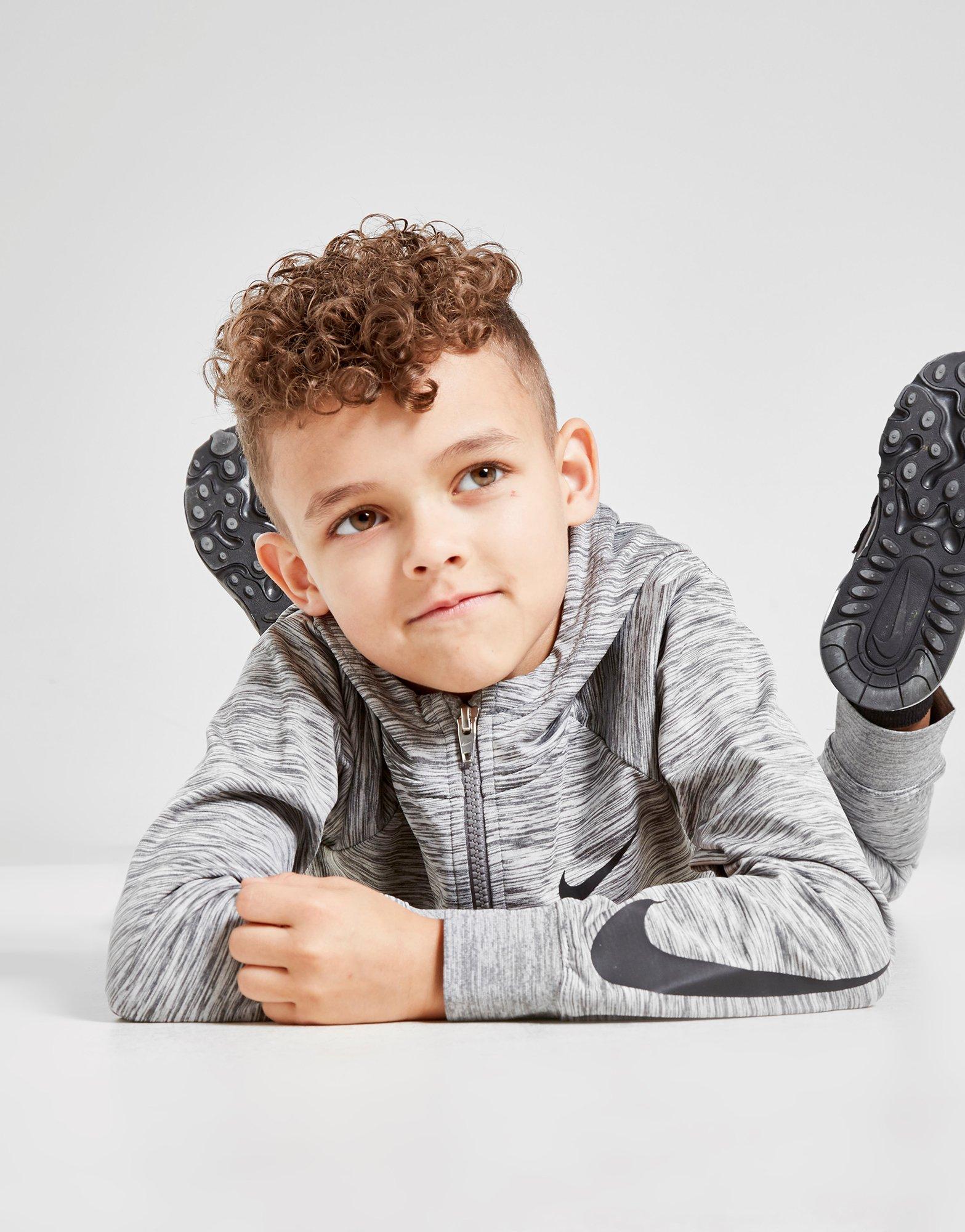 nike felpa bambino grigio