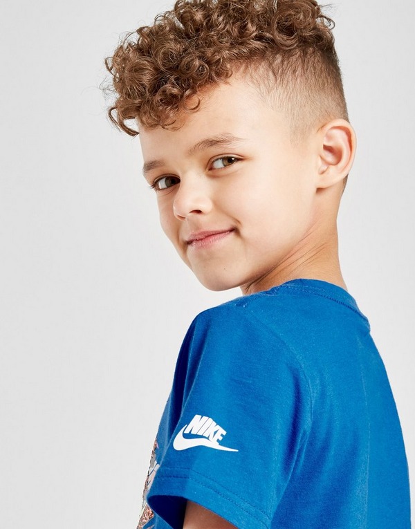 Shop Den Nike 90s Logo T Shirt Kleinkinder In Blau