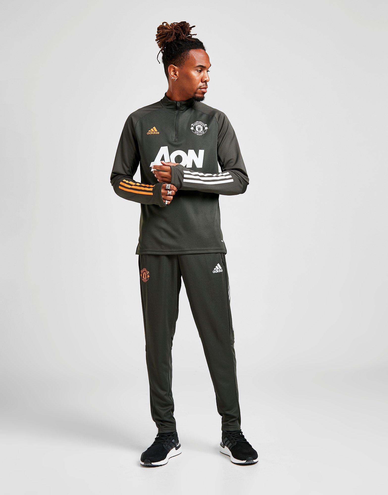 manchester united training pants adidas