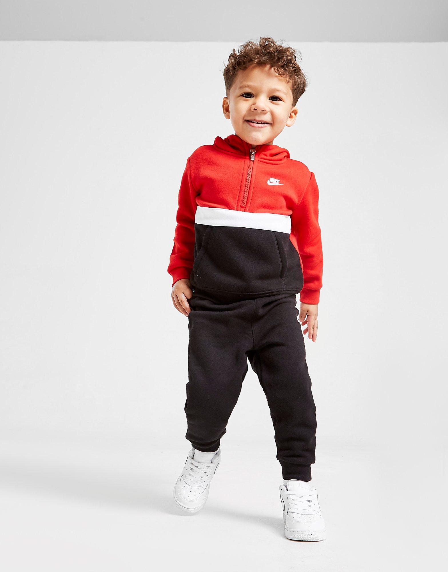 infant grey nike tracksuit