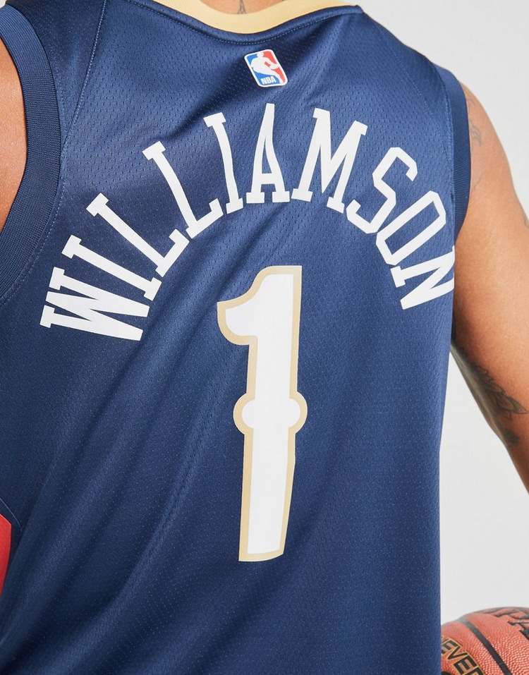 Buy Blue Nike NBA New Orleans Pelicans #1 Williamson SM Jersey | JD ...