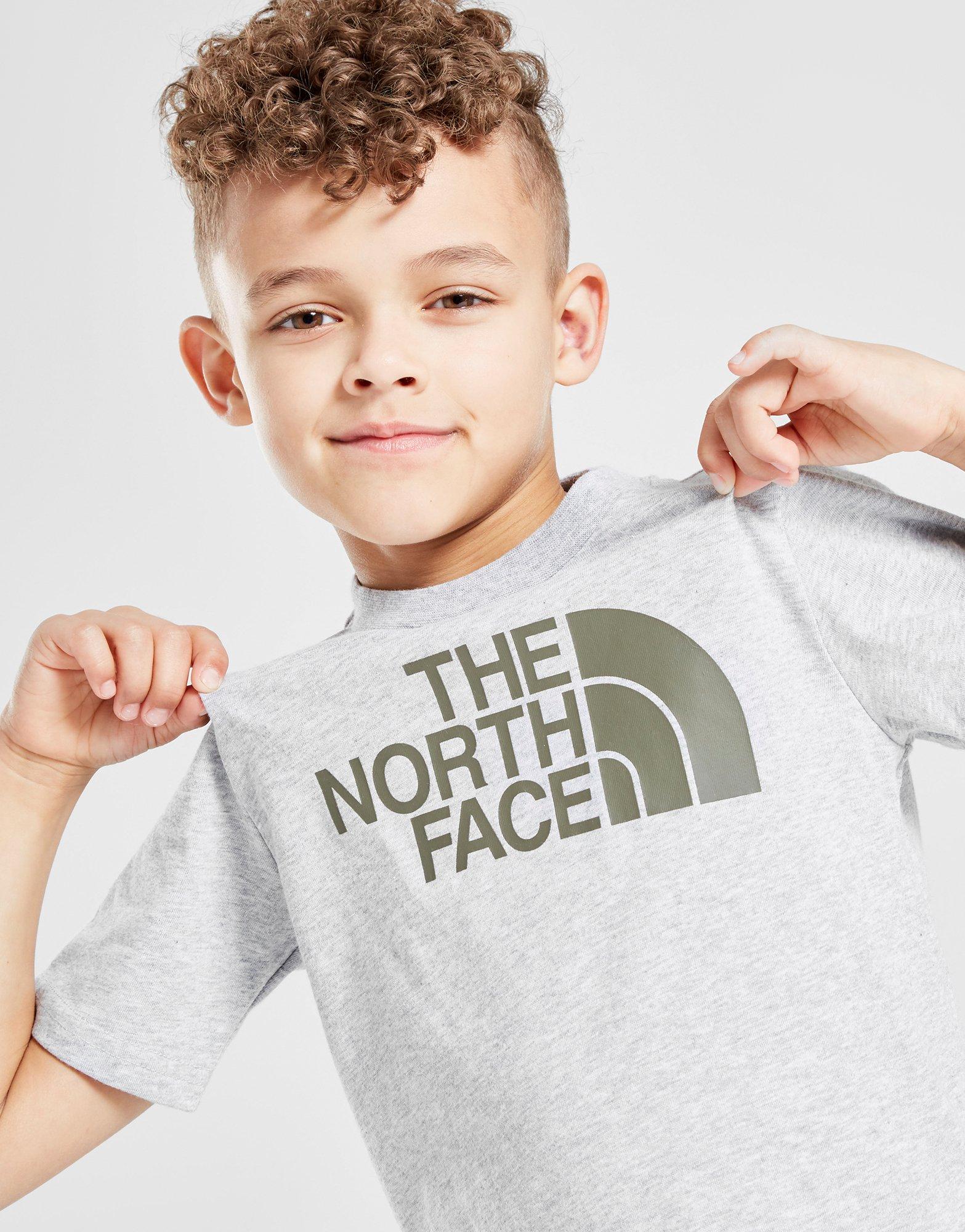 kids north face t shirts