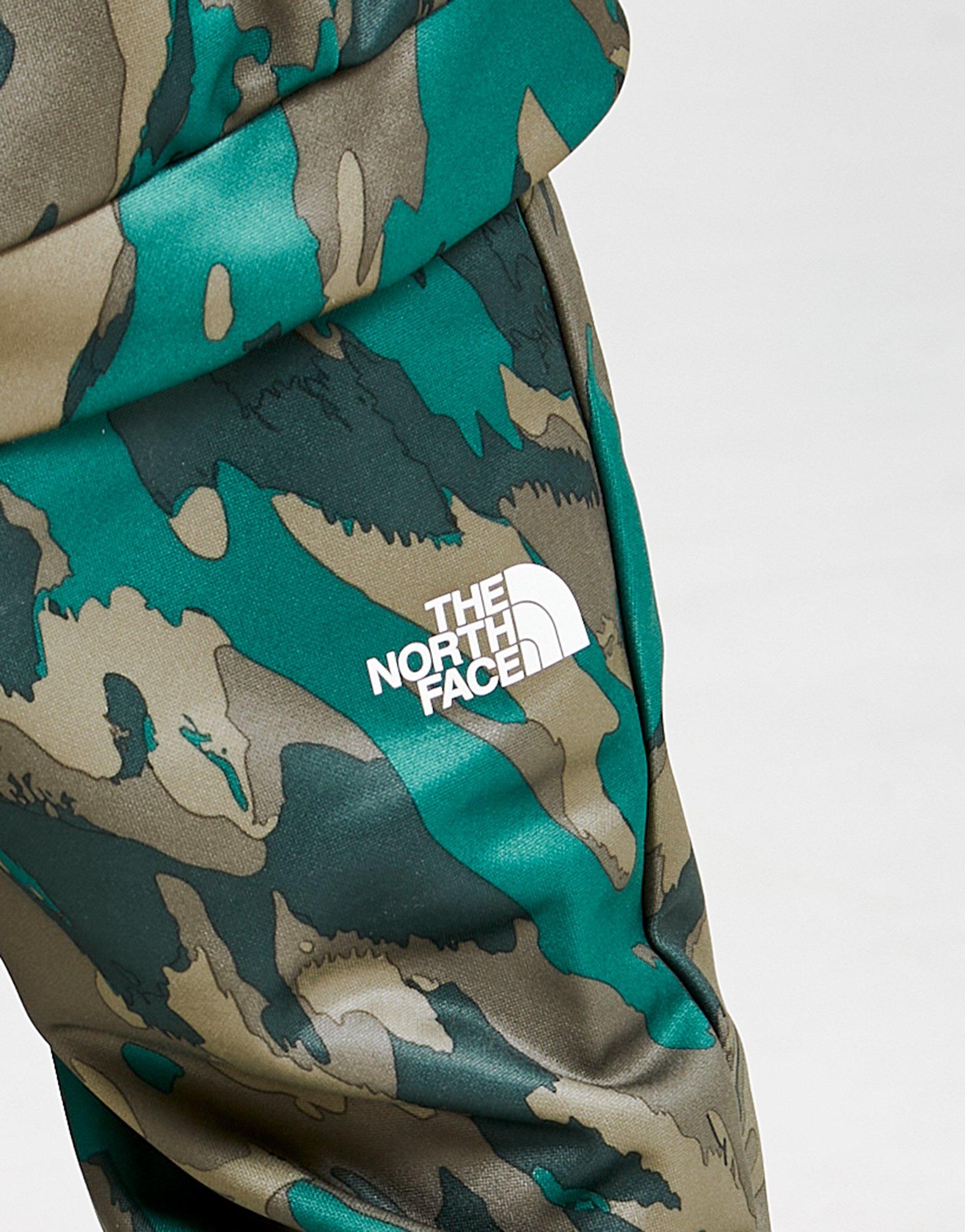 the north face camo tracksuit