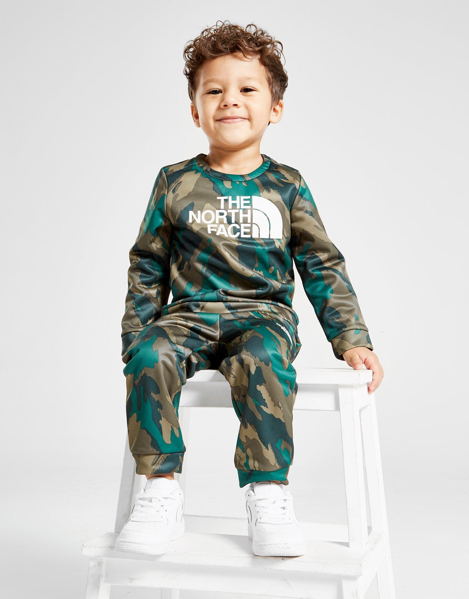 baby north face tracksuit