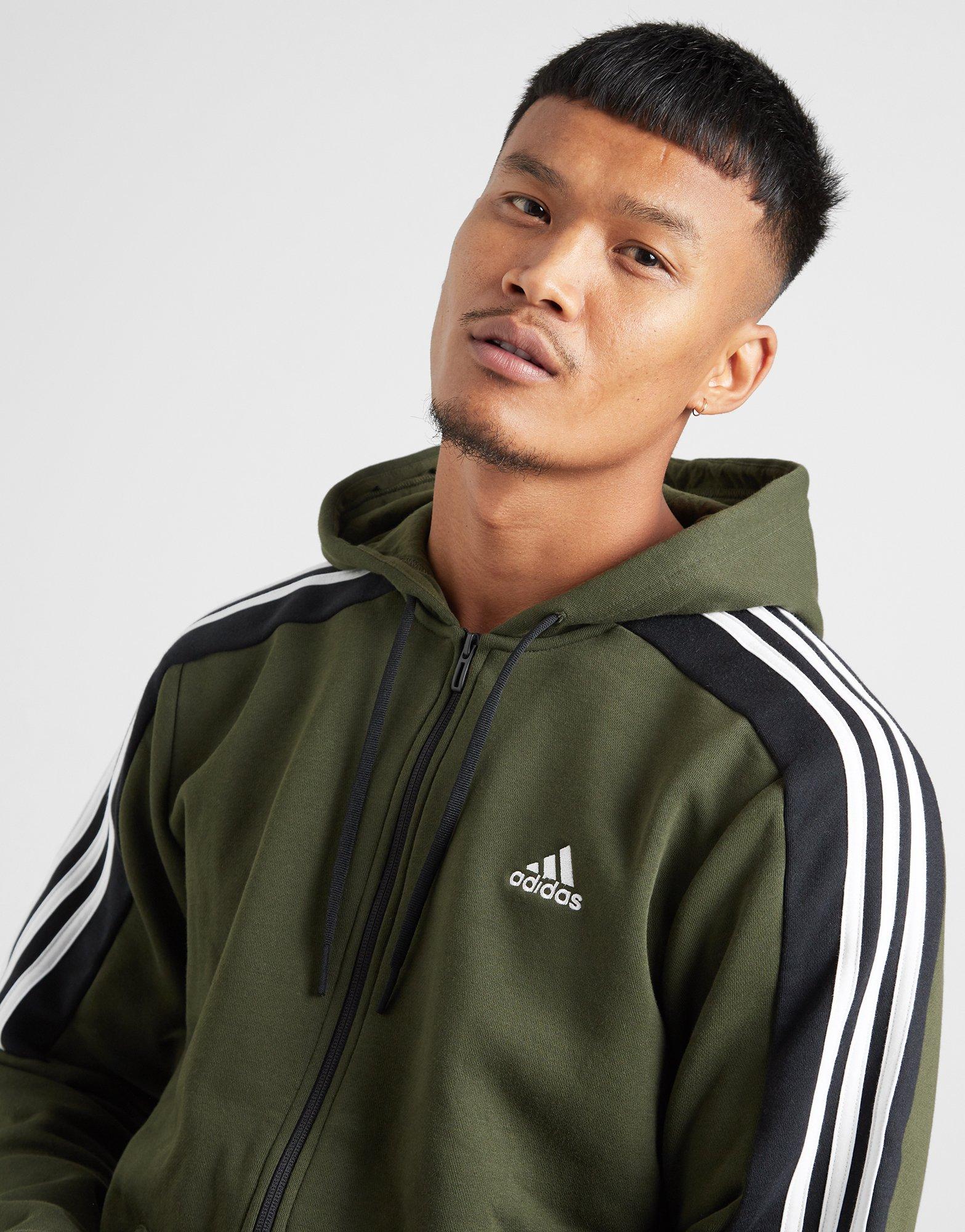 chaqueta adidas verde militar