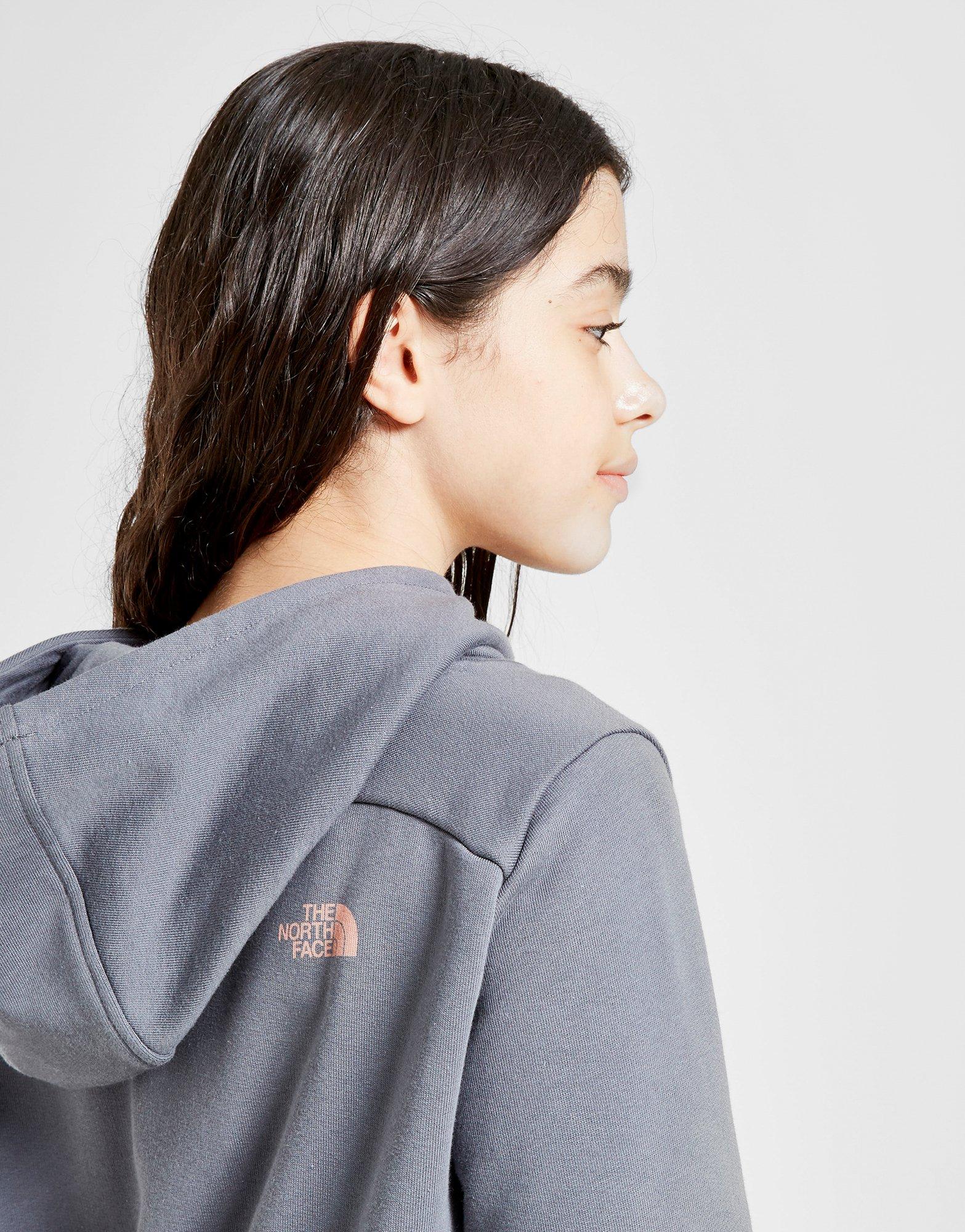 north face drew peak hoodie junior