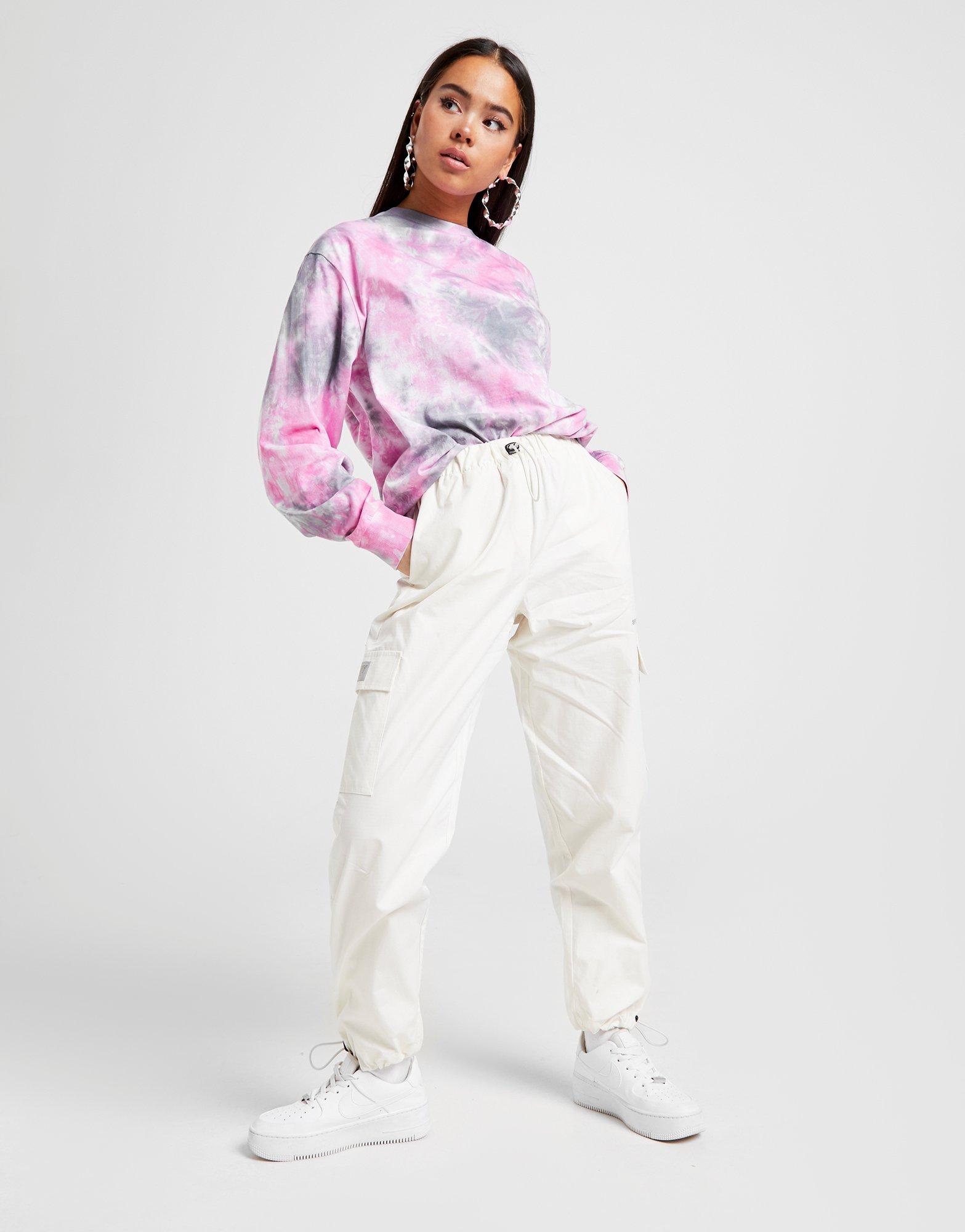 womens white utility pants