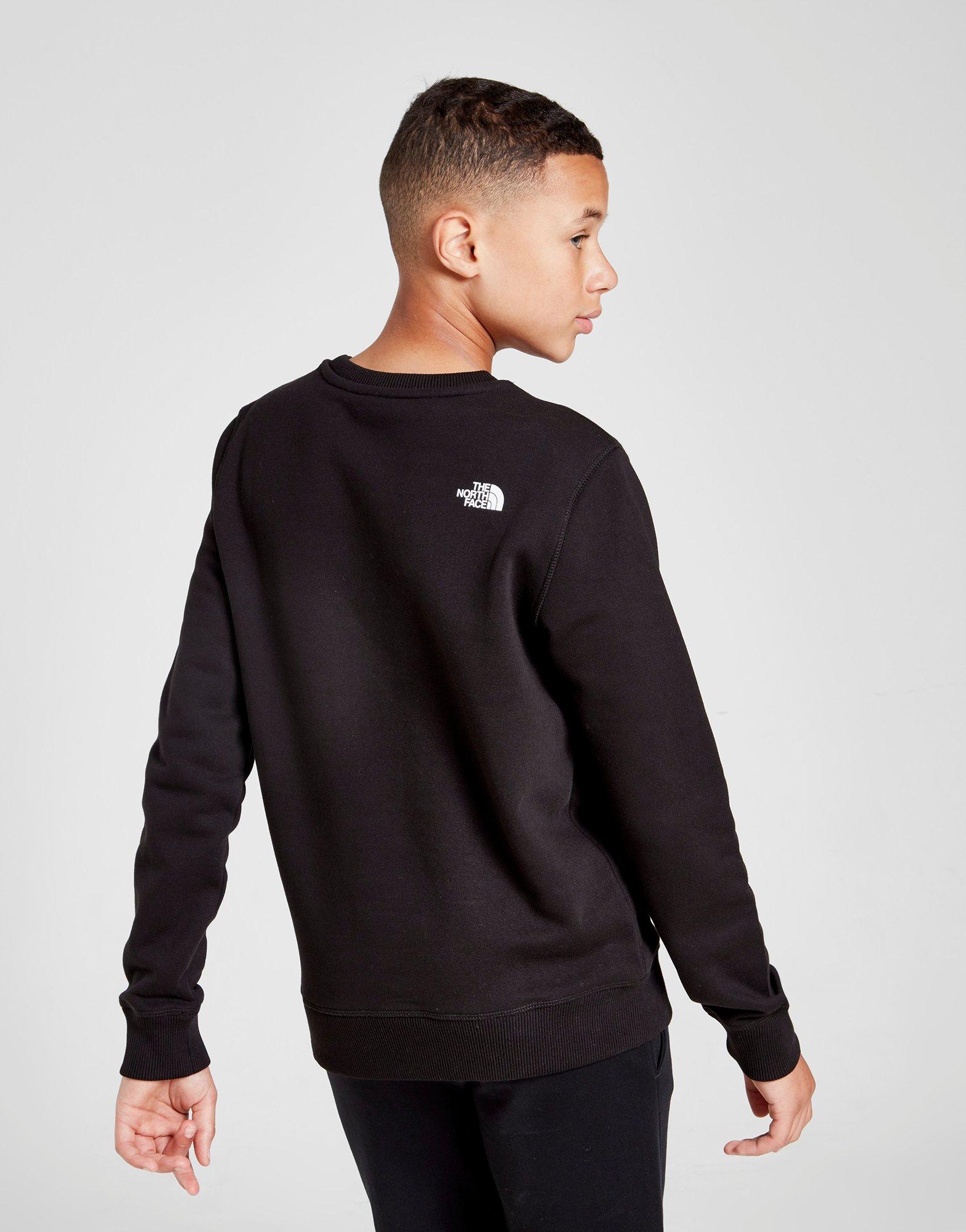 the north face sweatshirt junior