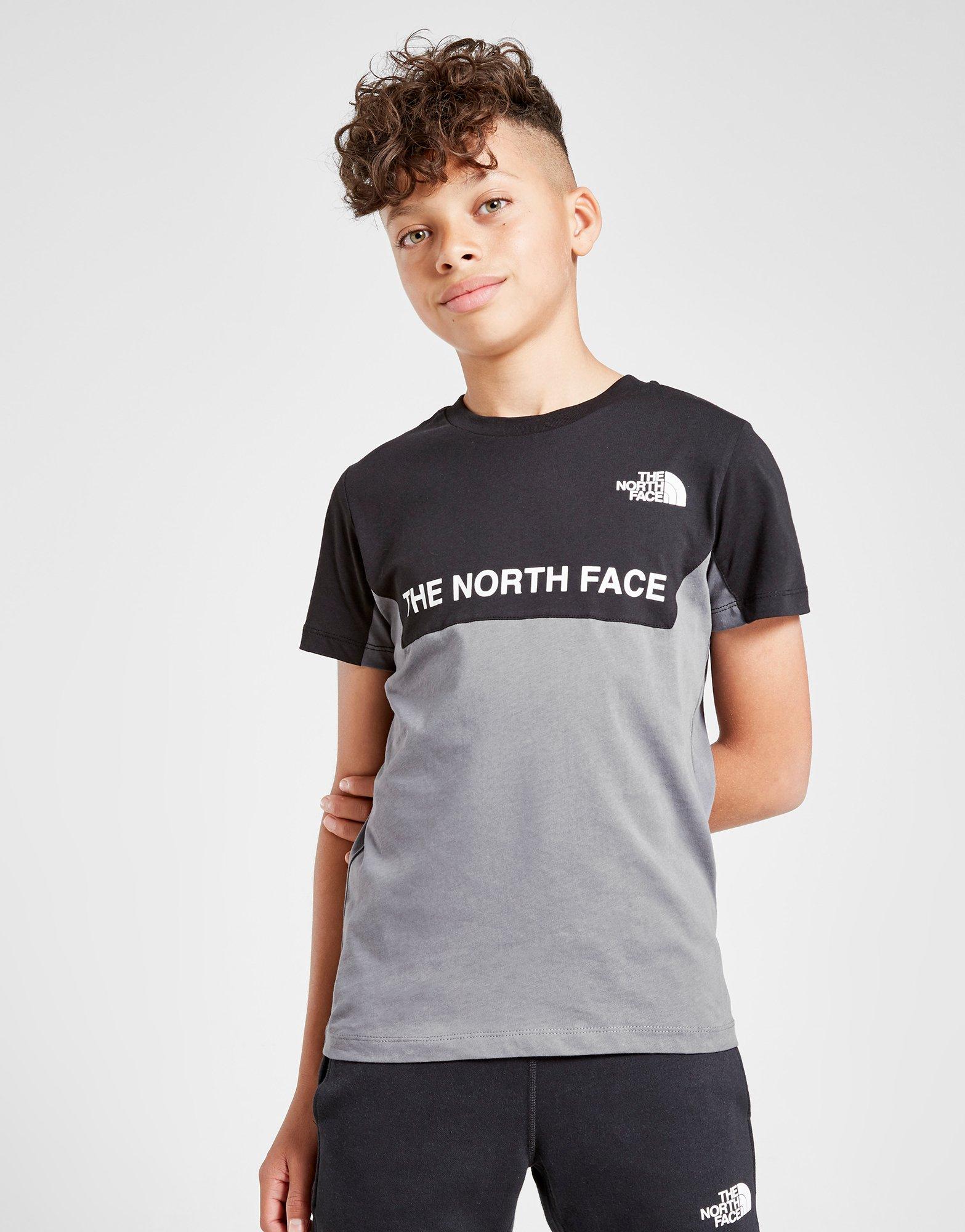 Black The North Face Colour Block T 