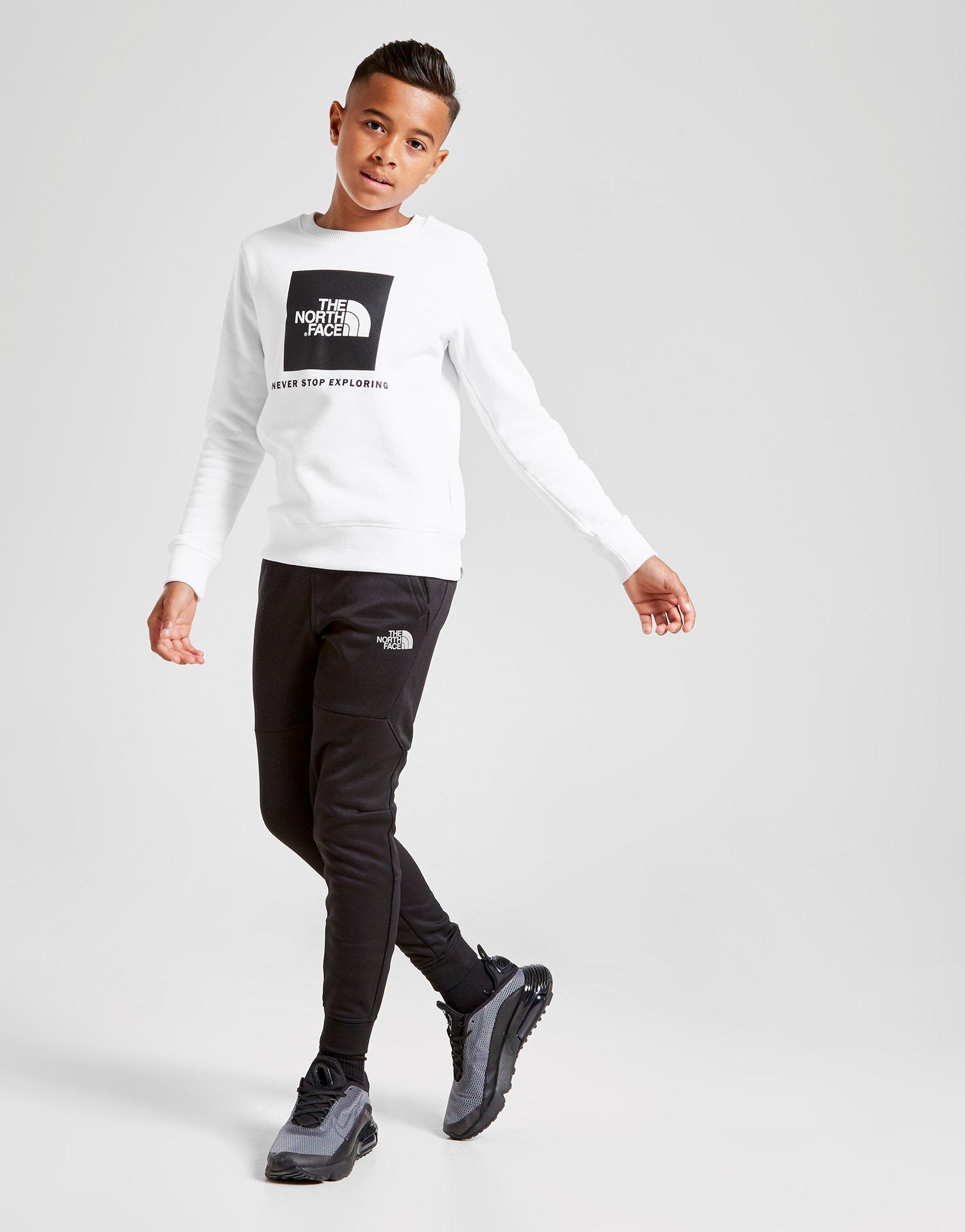 north face tracksuit bottoms kids