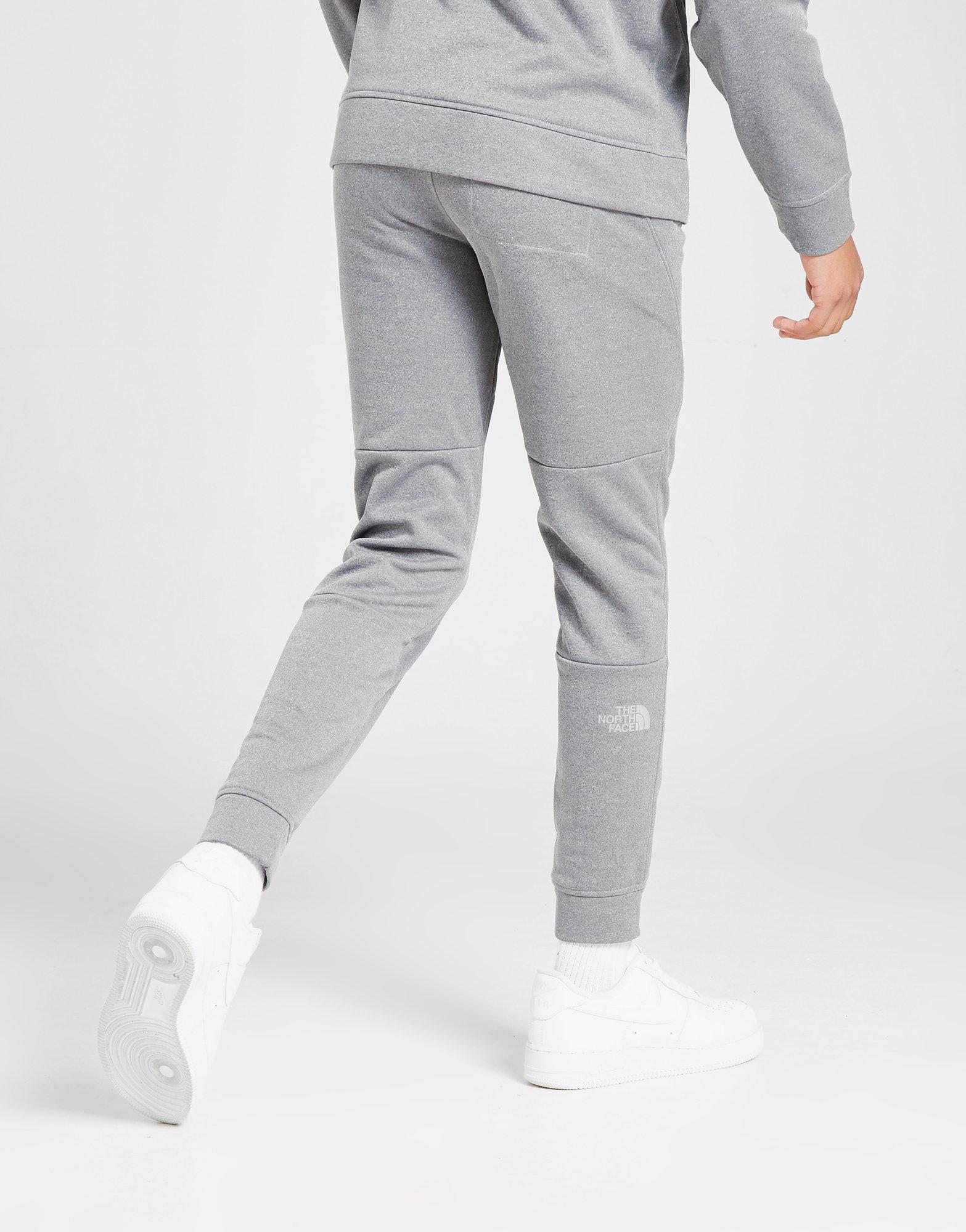 north face tracksuit bottoms grey