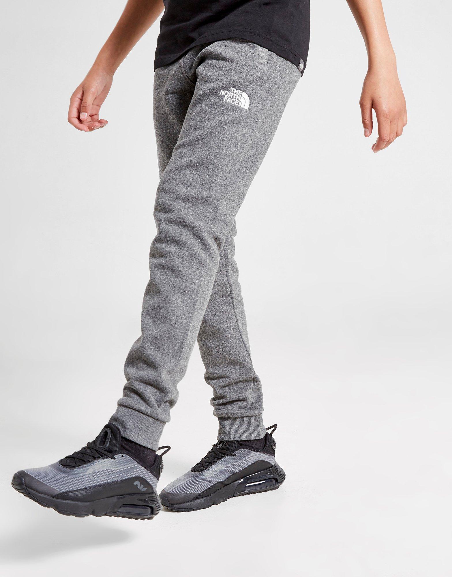 grey north face joggers