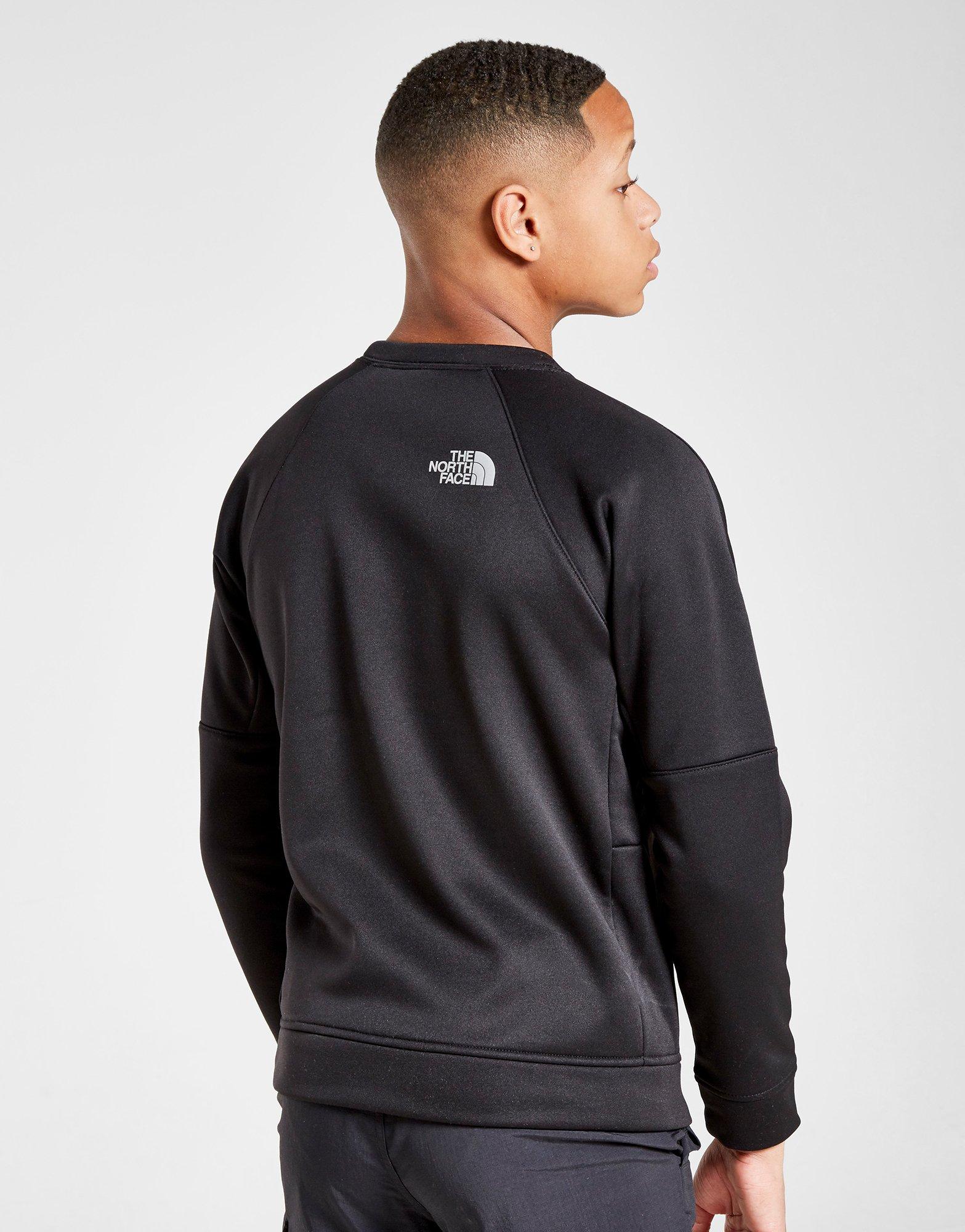 north face crew neck sweater