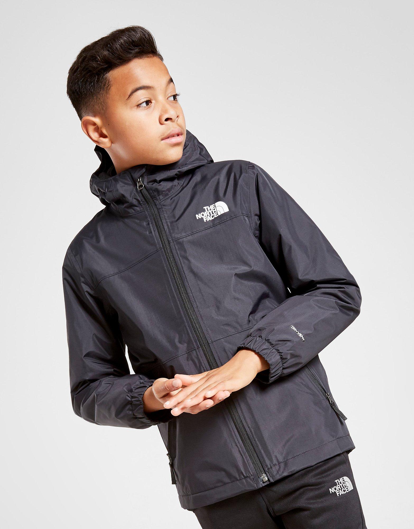 the north face junior warm storm jacket black