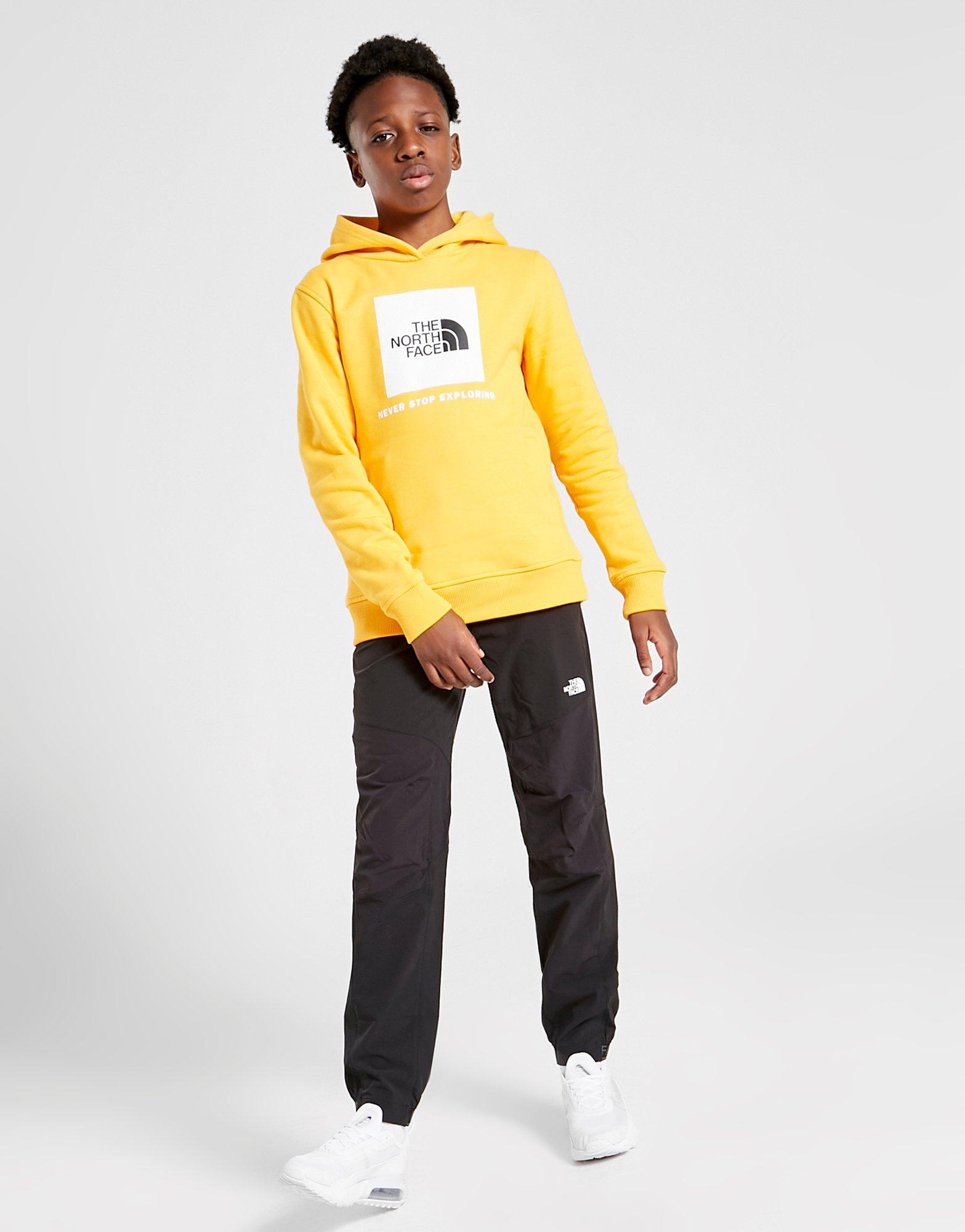 the north face box crew sweatshirt junior