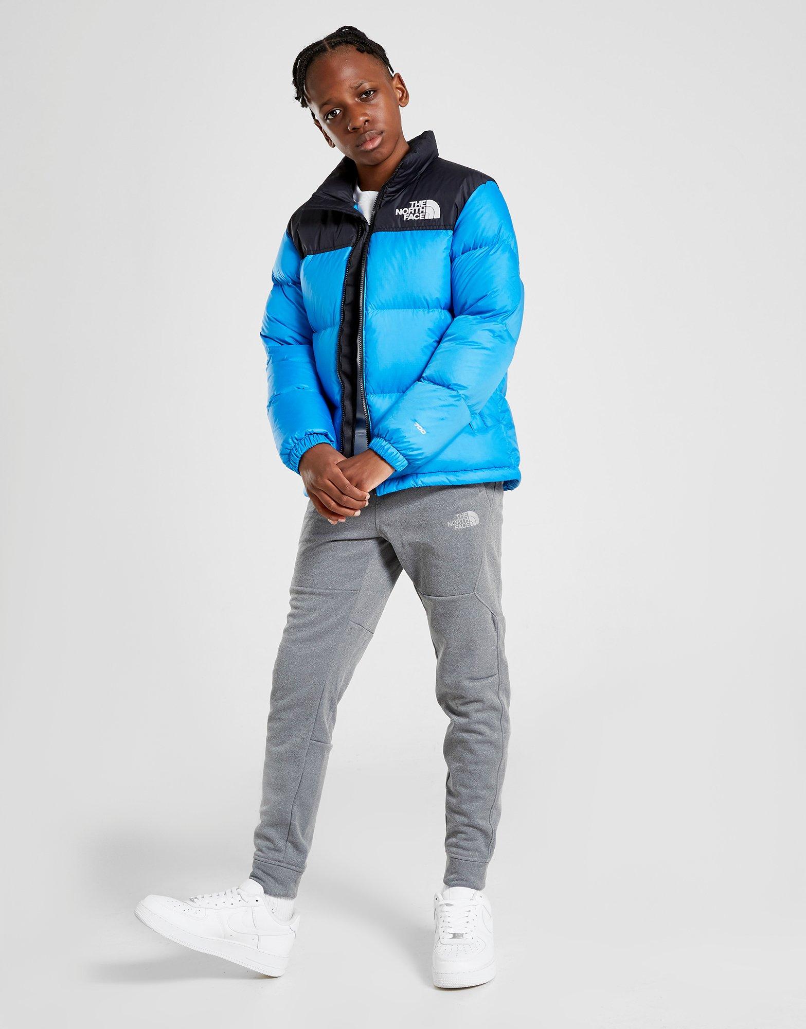 the north face nuptse blue