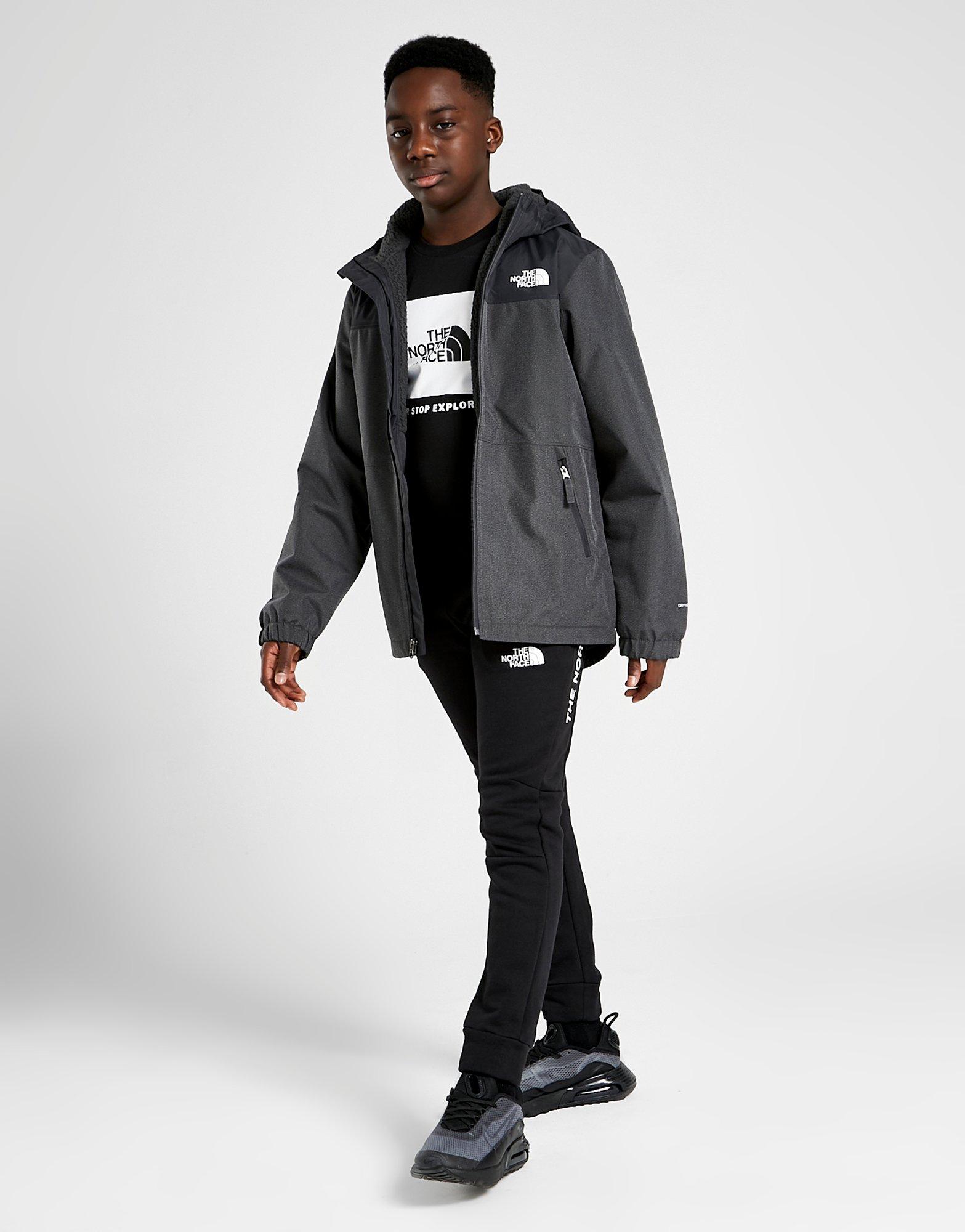 the north face junior warm storm jacket black