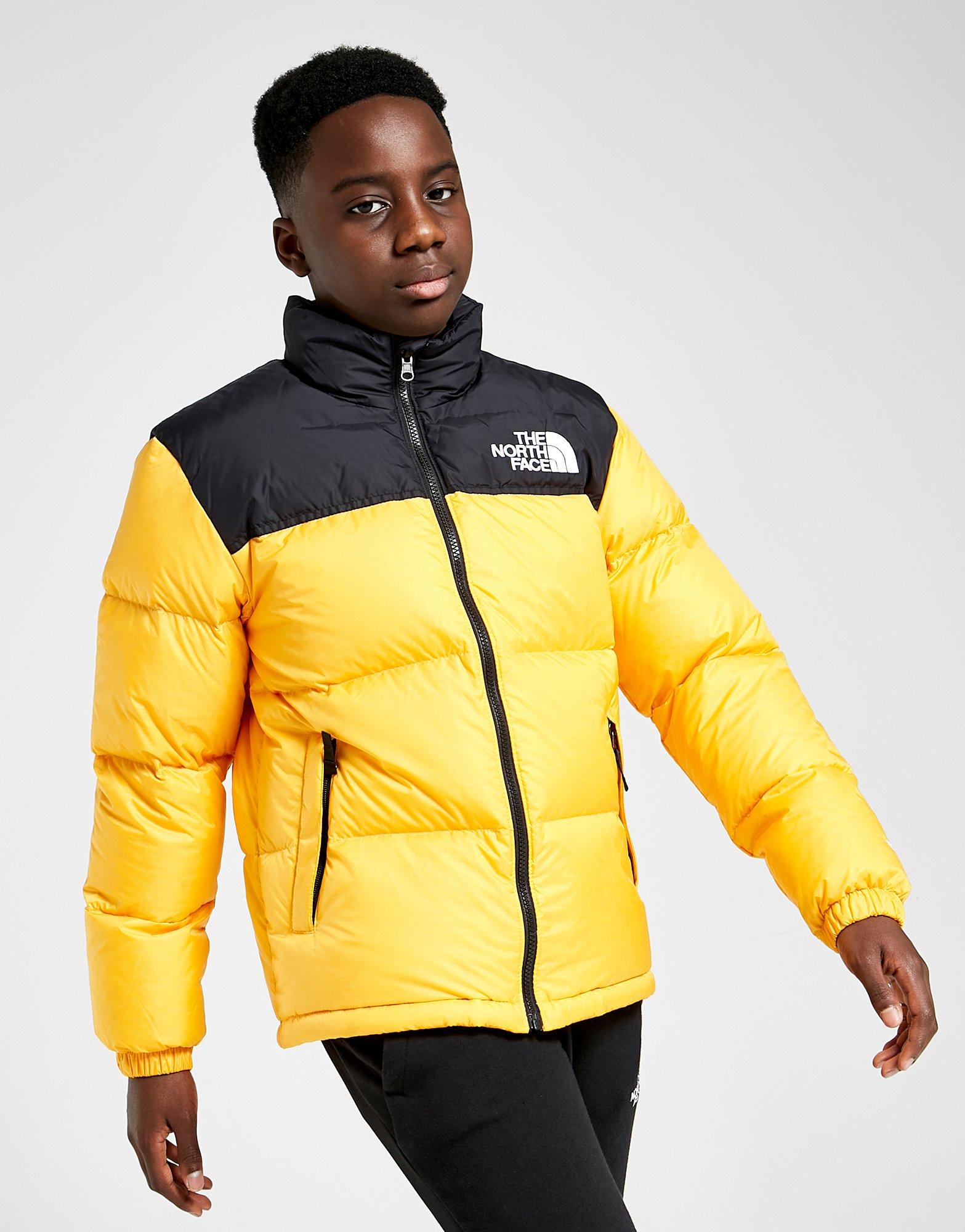 black north face jacket junior