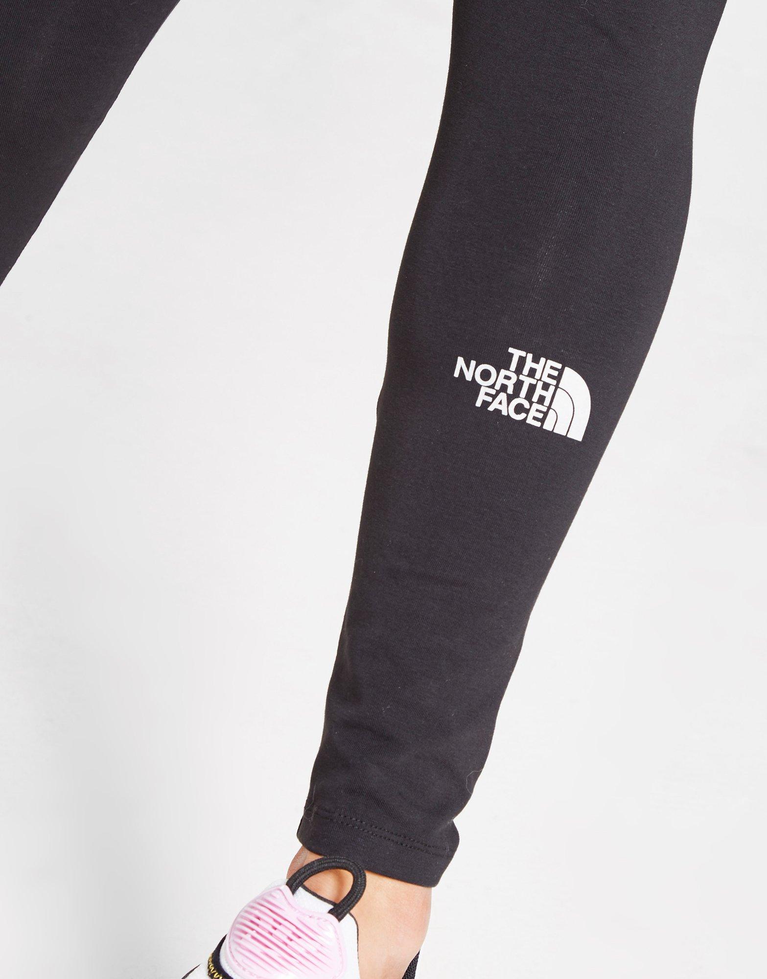 north face logo leggings