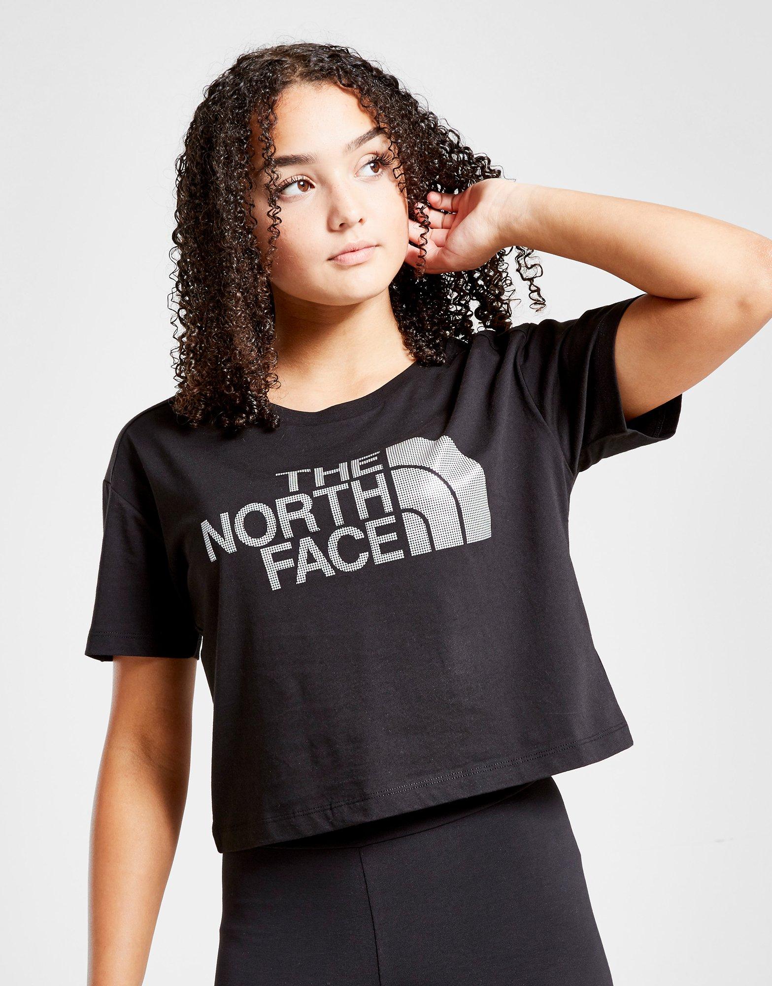 girls north face tshirt