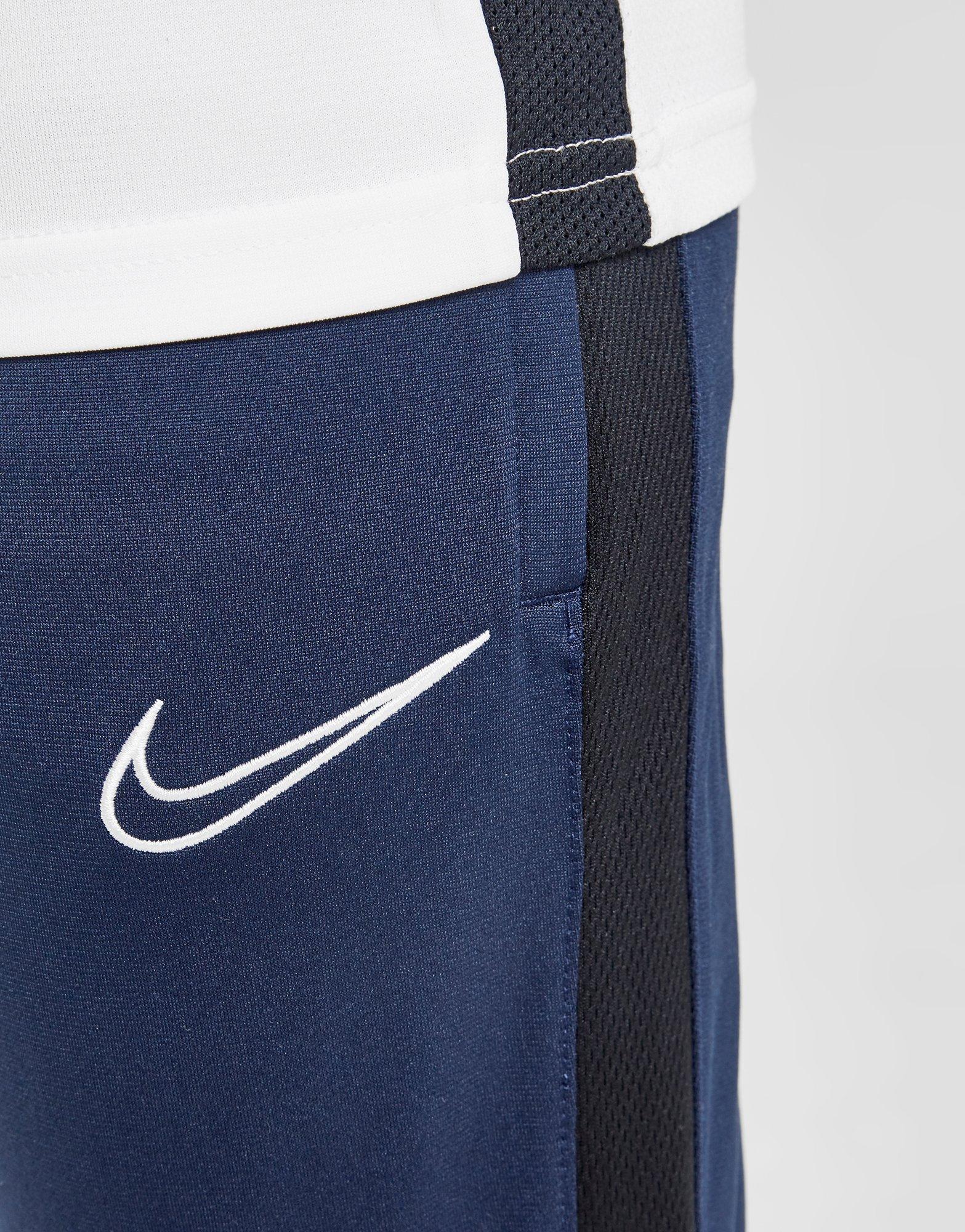 nike academy track pants navy