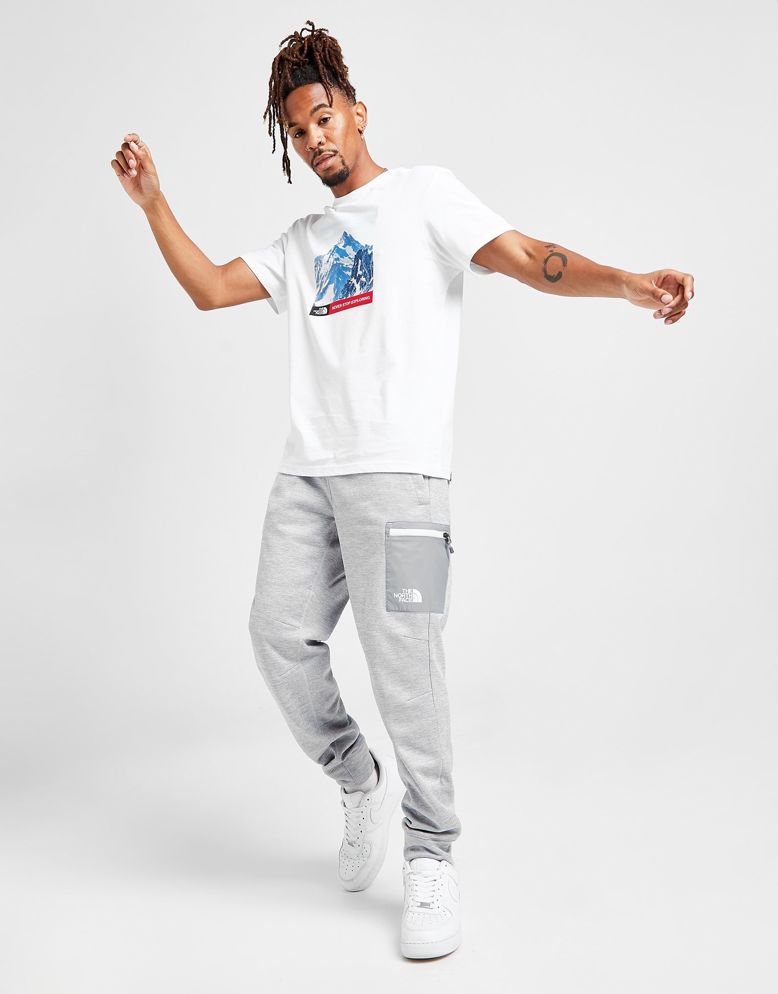 Grey The North Face Mittelegi Woven Track Pants | JD Sports Malaysia