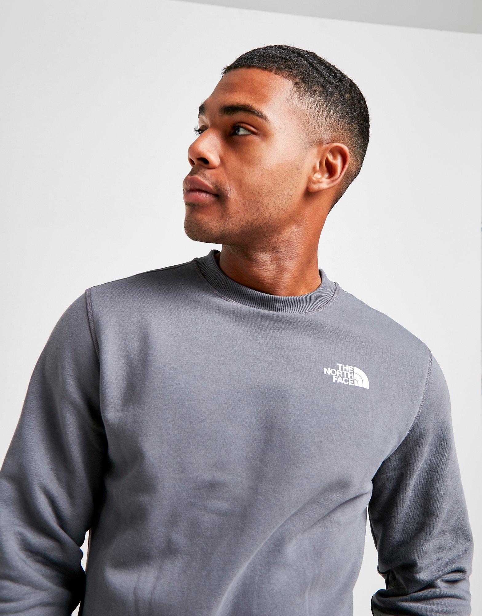 north face crew neck jumper