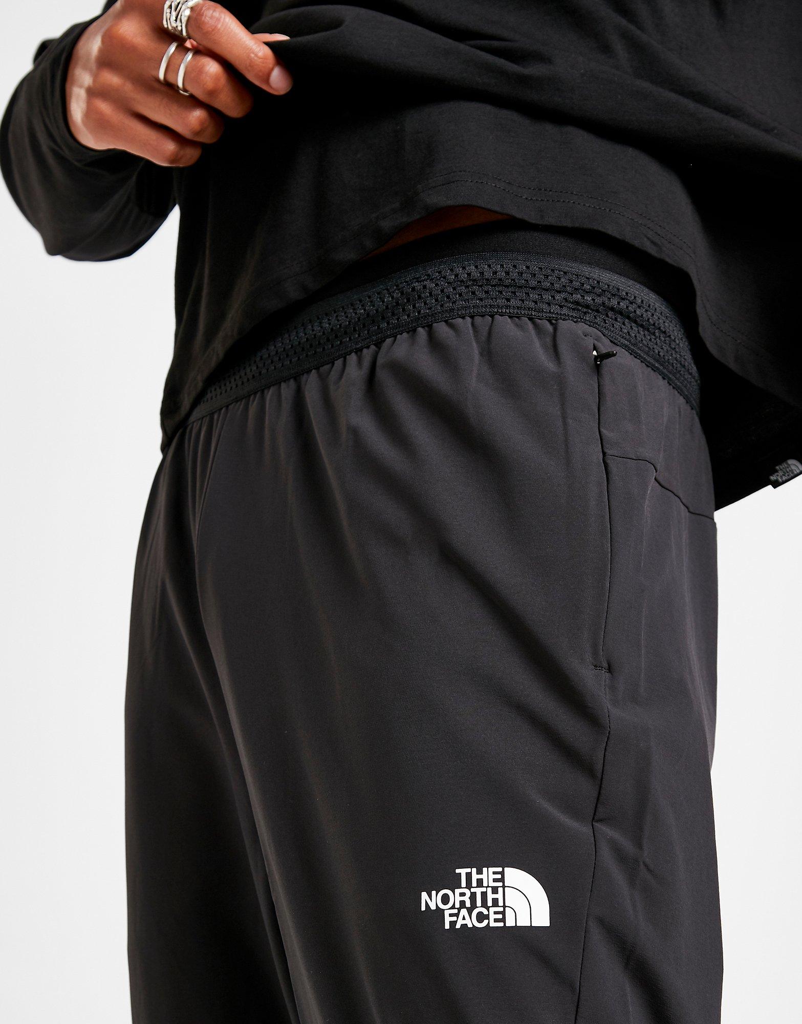 the north face black track pants
