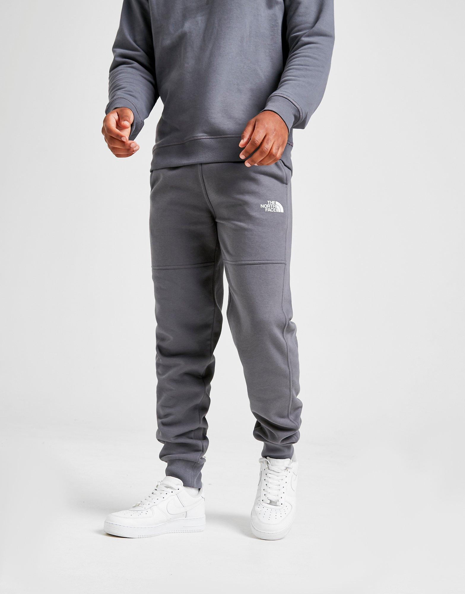 the north face tracksuit grey