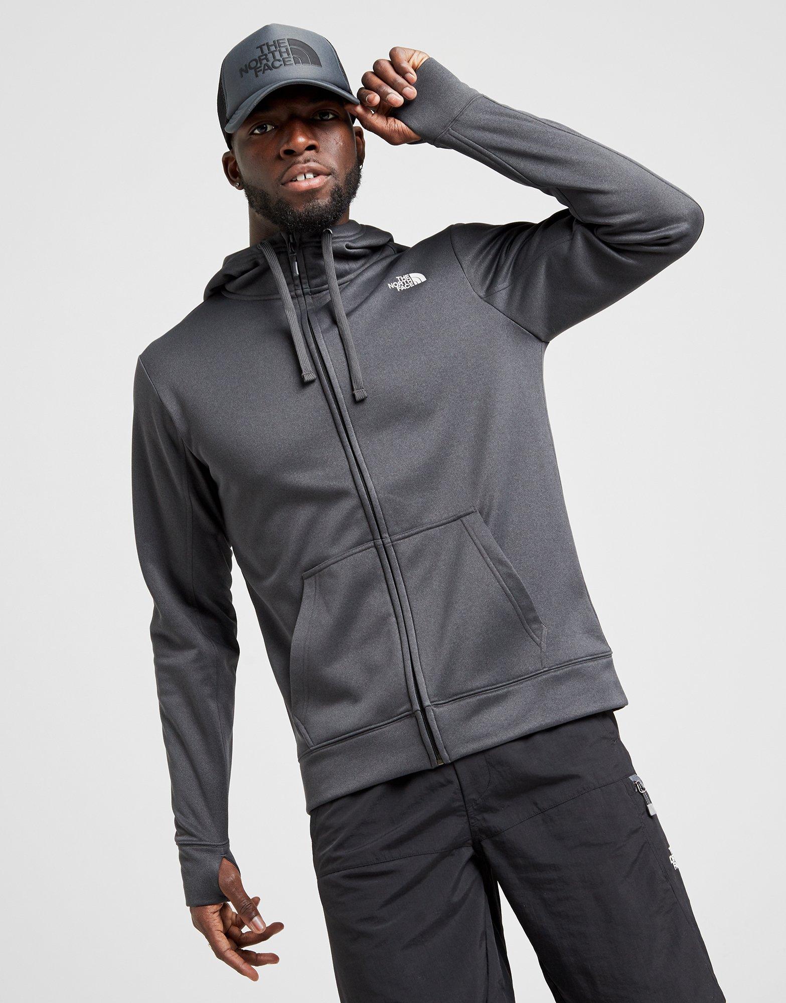 north face surgent full zip hoodie