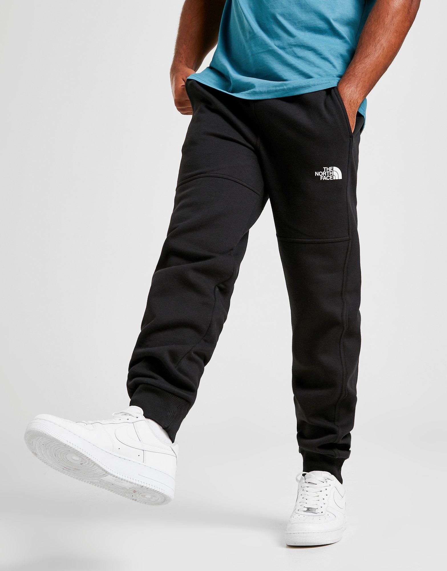 black north face joggers