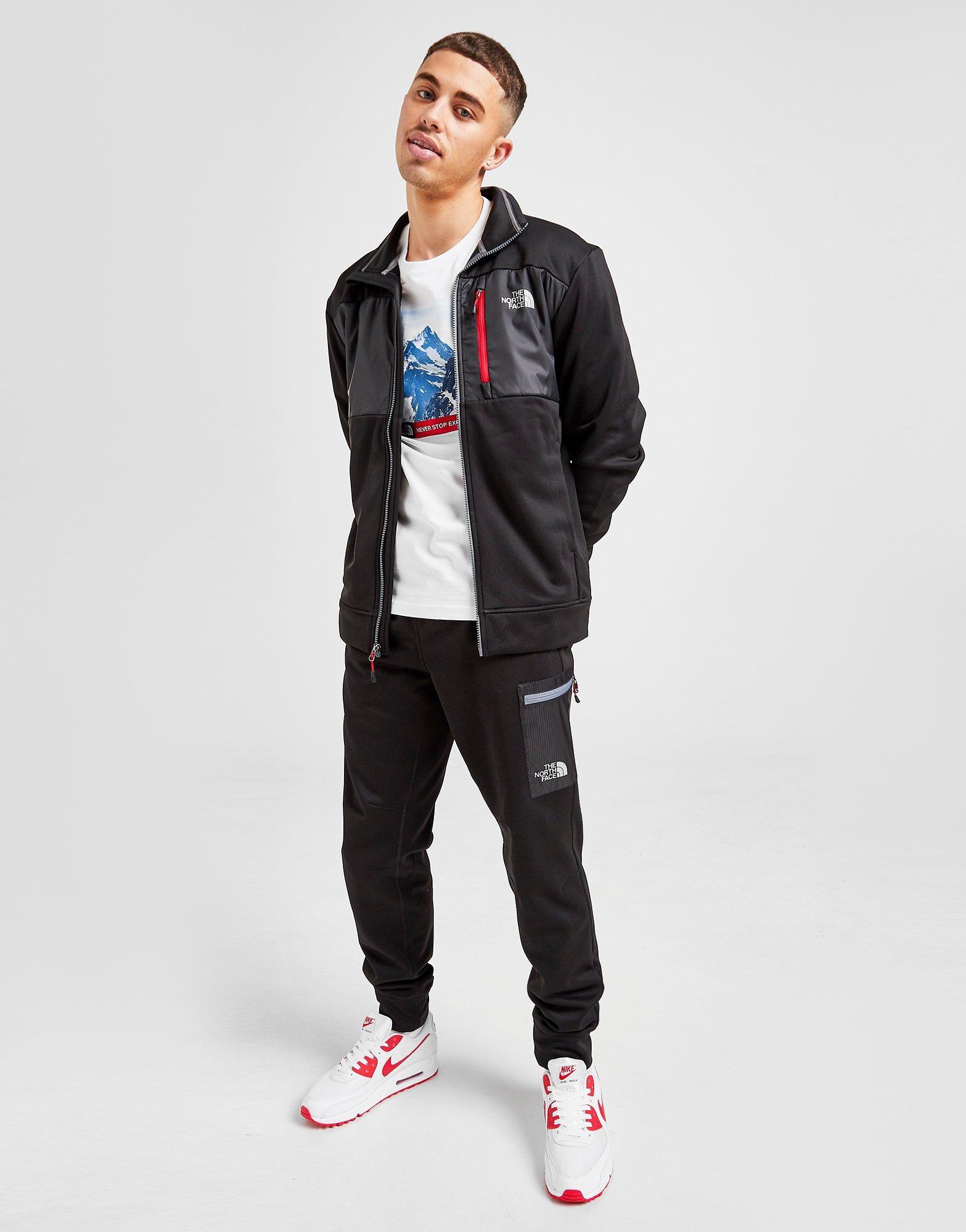 the north face track top