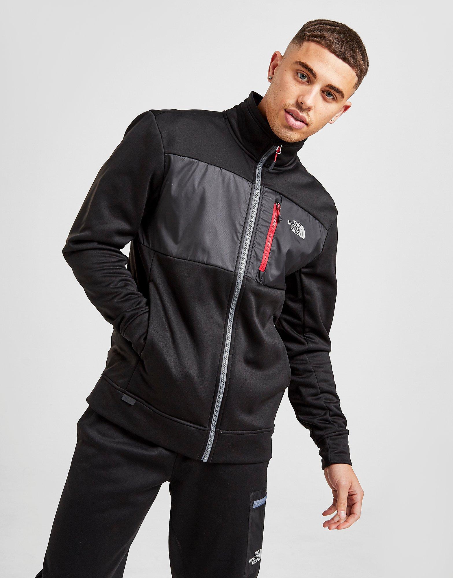 the north face track top