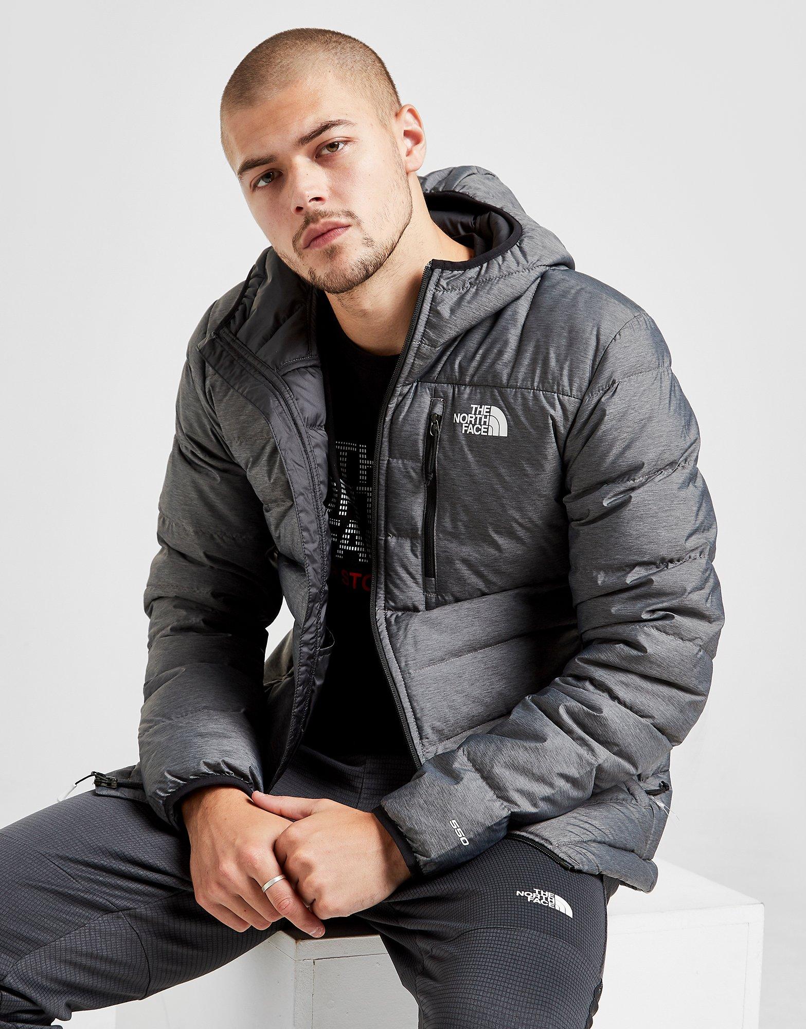 north face aconcagua jacket grey